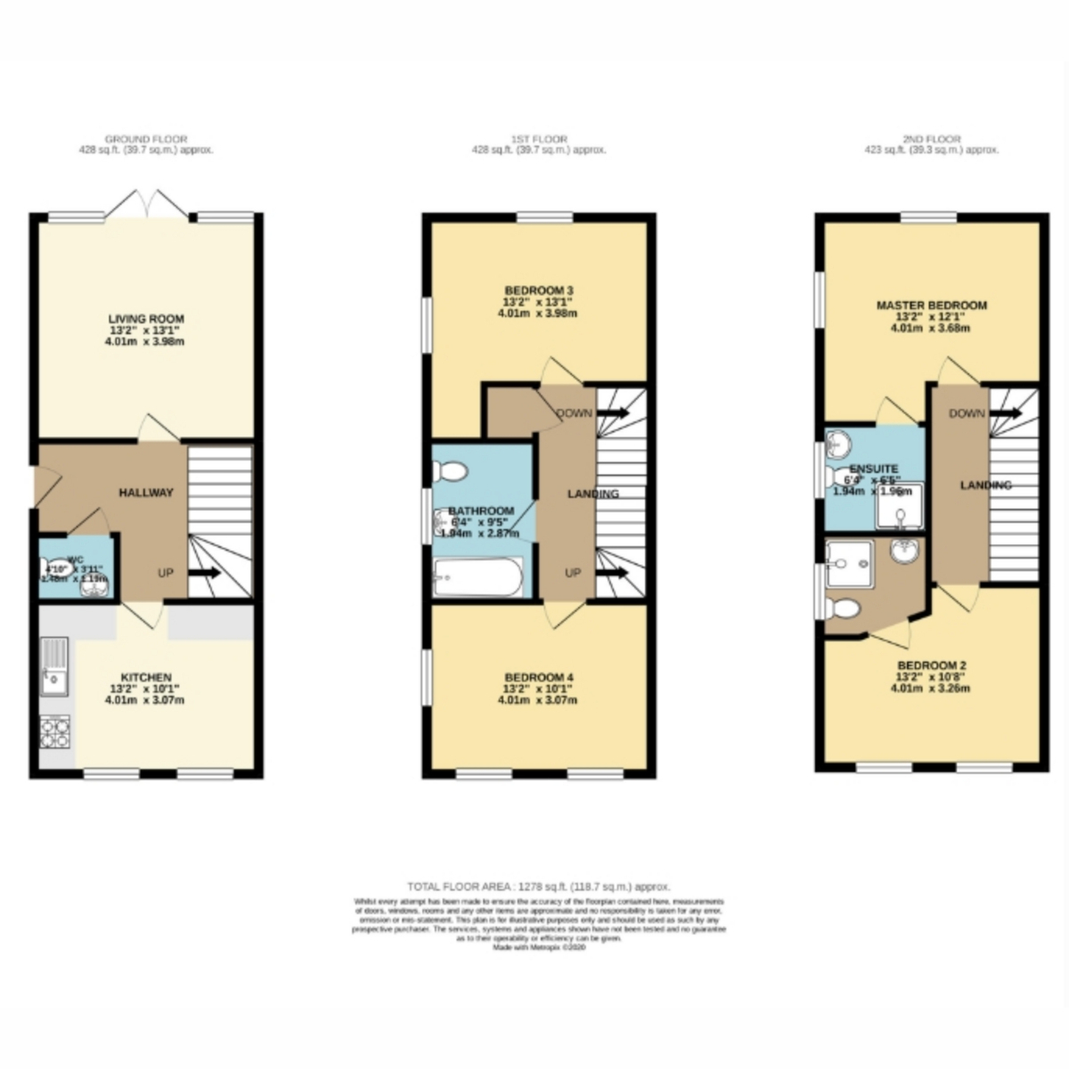 22, Forest Road, Reading floorplan