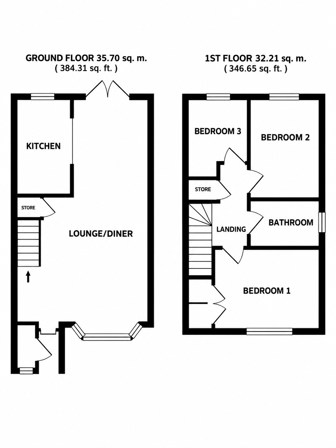 19, Carlton Way Treeton, Rotherham floorplan