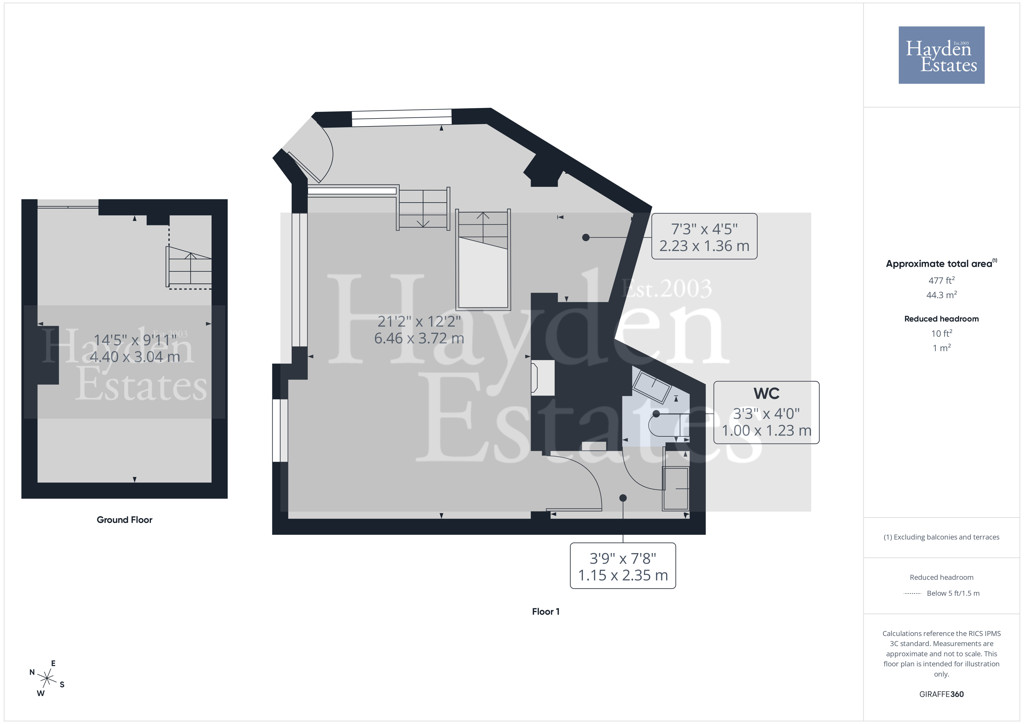 93, Welch Gate, BEWDLEY floorplan