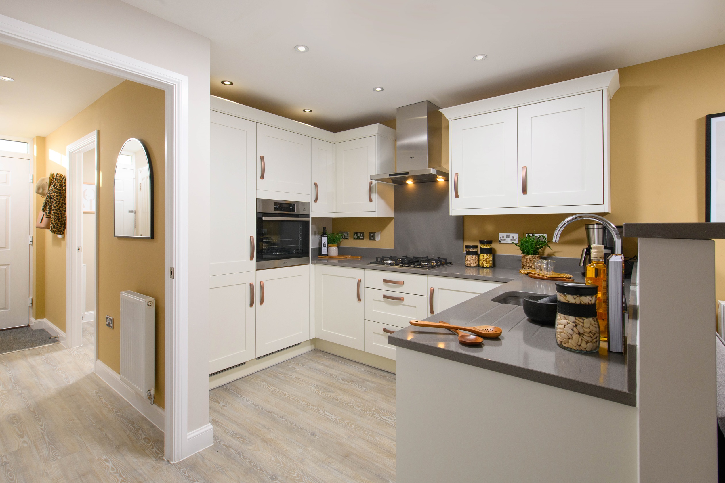Property 2 of 10. Internal Kitchen Image Of The Greenwood At Gateford Manor