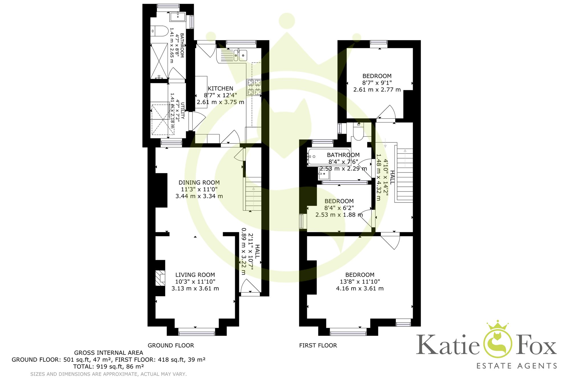 45a Library Road, Poole floorplan