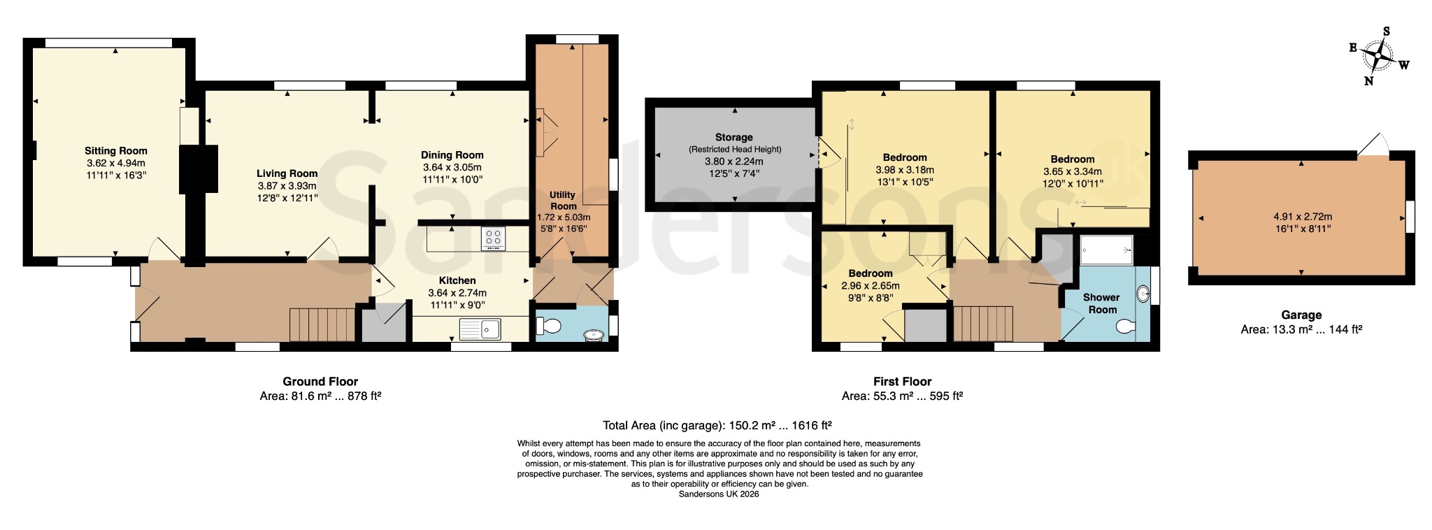Siskins, Pluckley Road, Ashford floorplan
