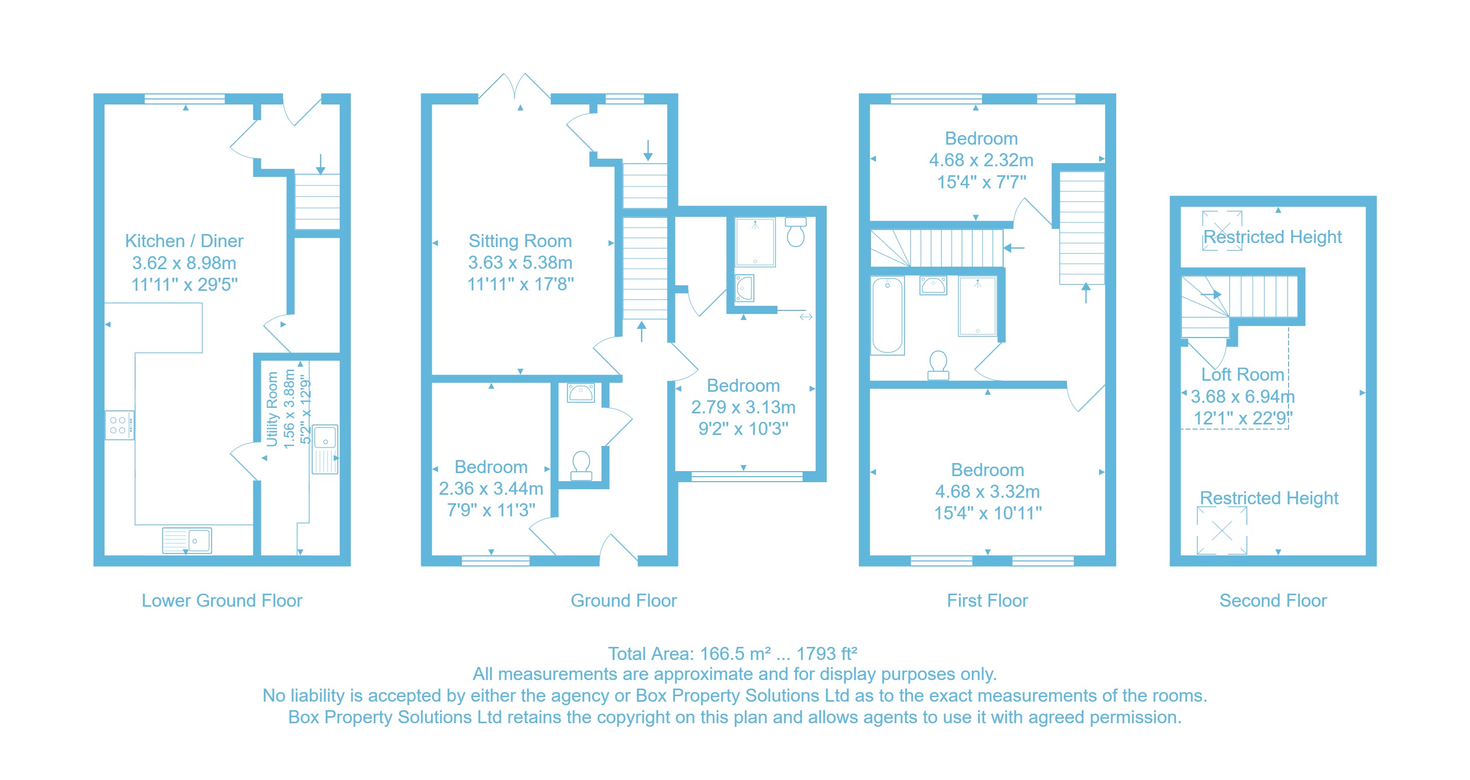 52A,, Manor Drive, West Yorkshire floorplan