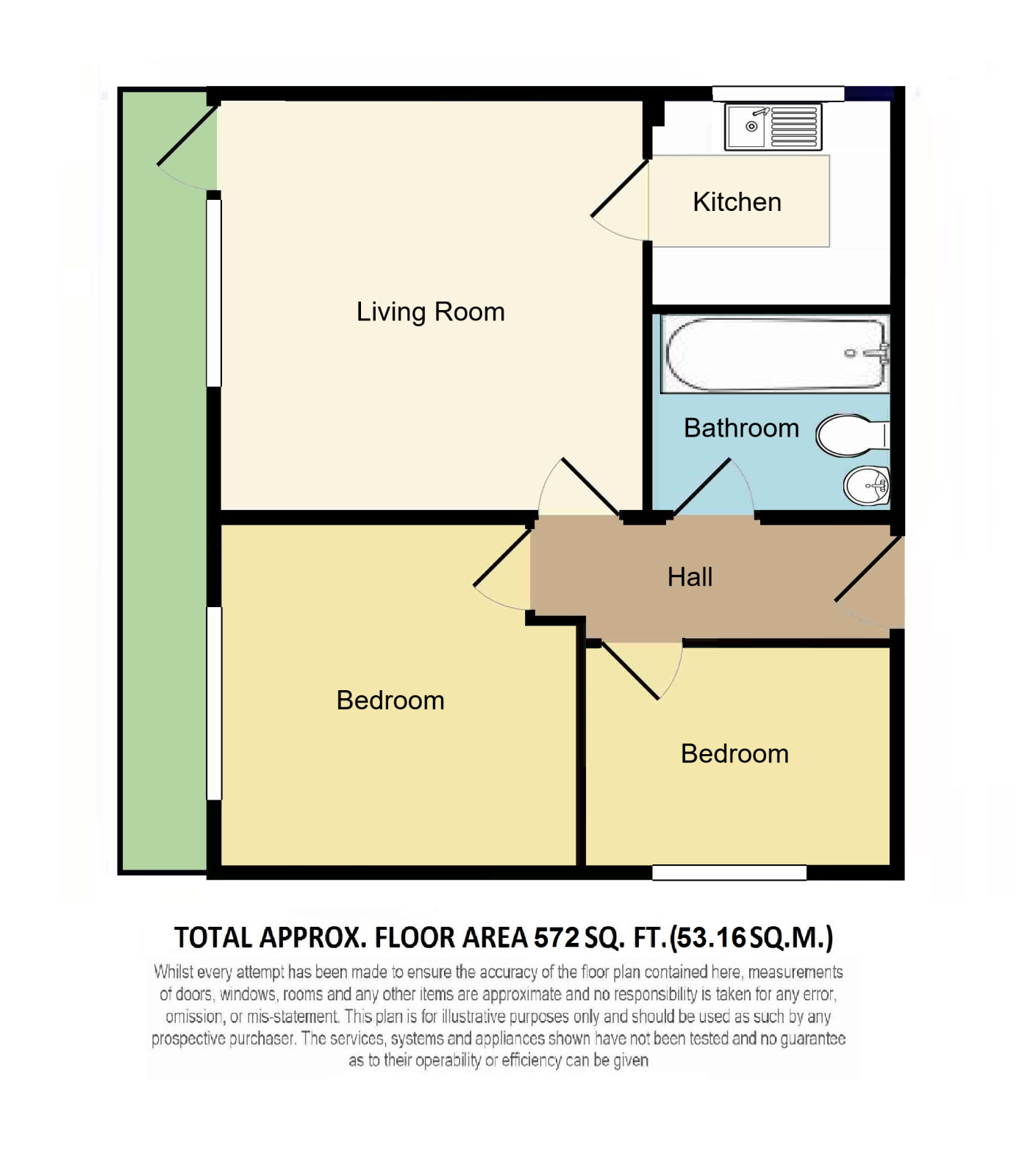 Flat 5 Ingleby Court, Compton Road, LONDON floorplan