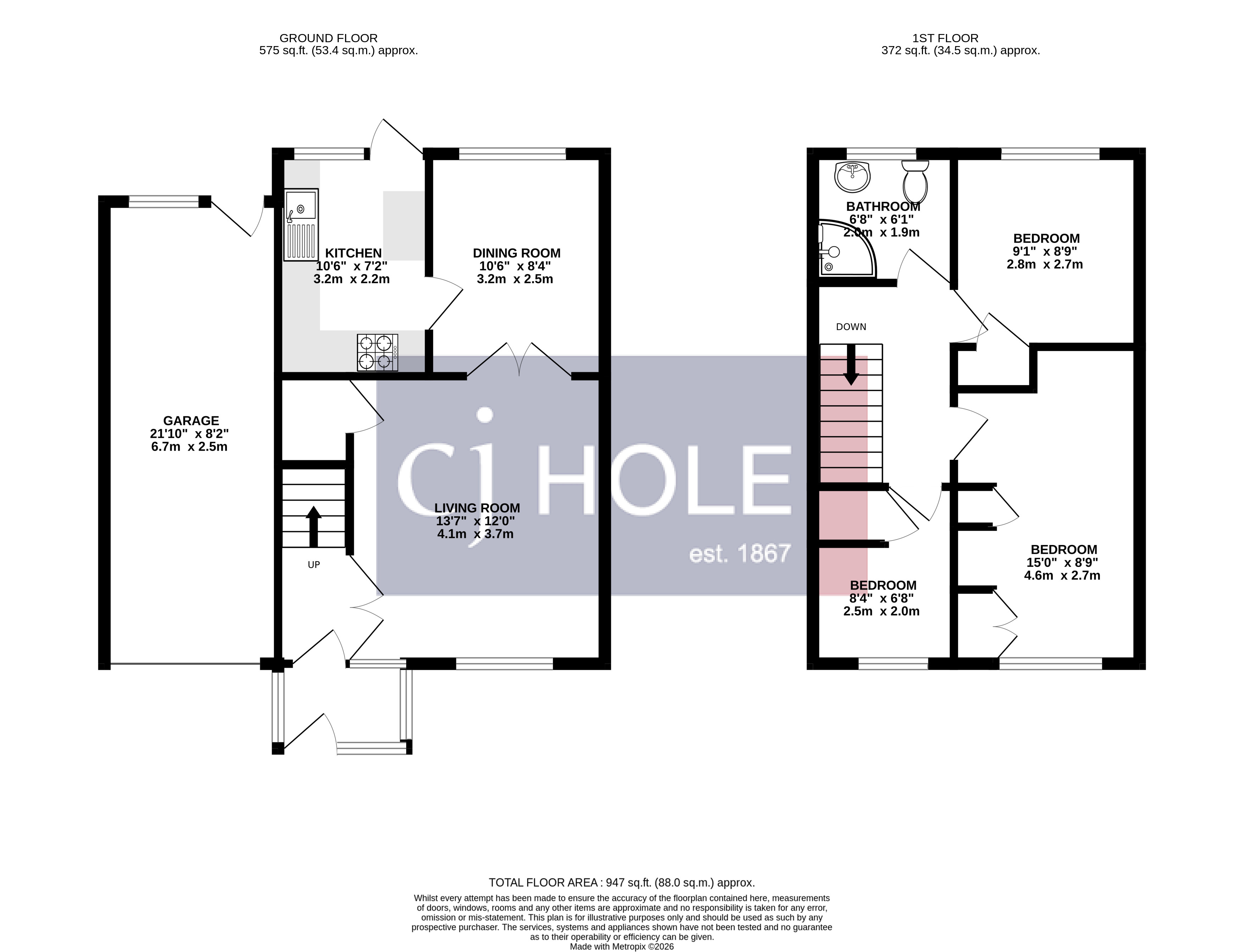 1, Firework Close, Gloucestershire floorplan