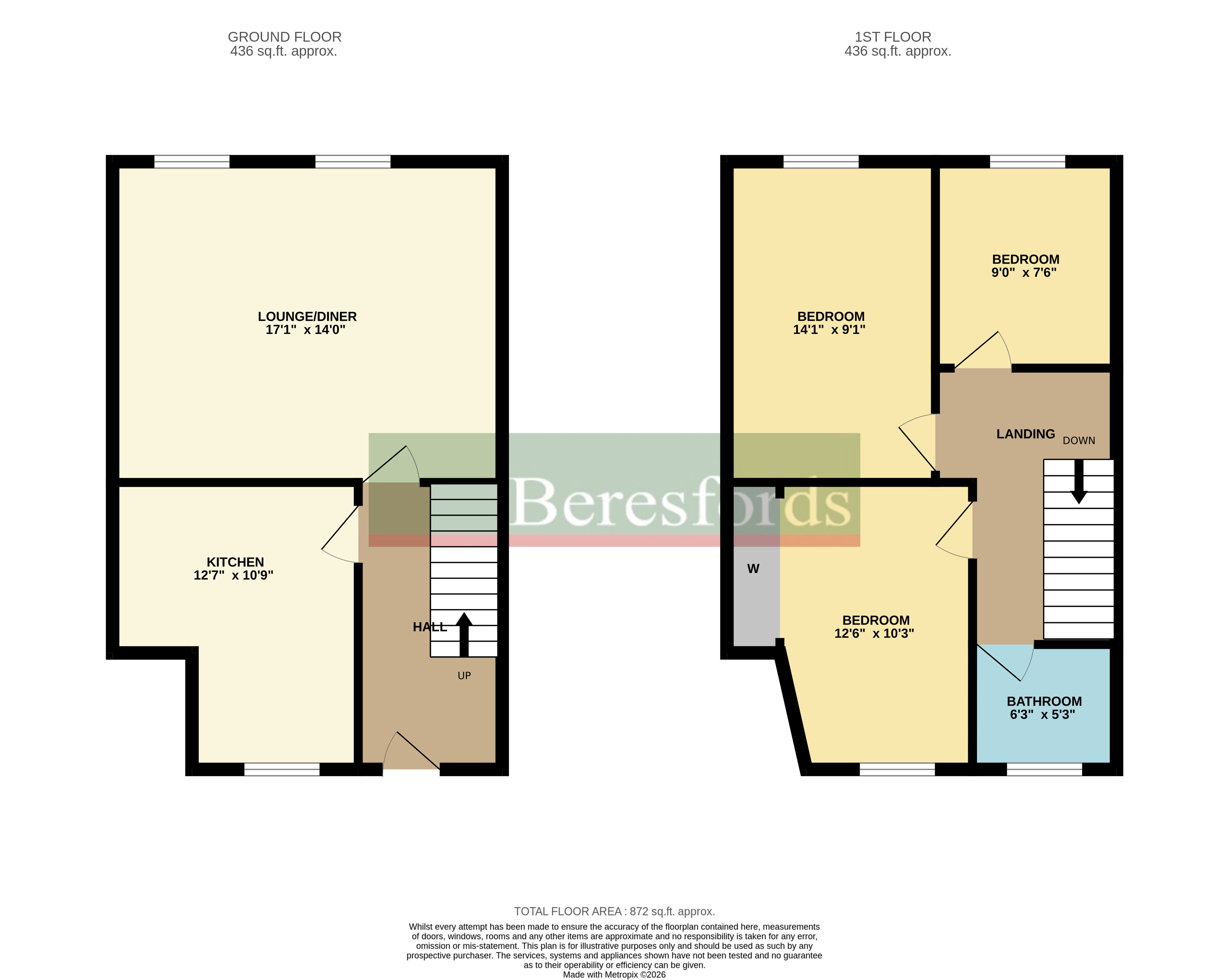 149d, High Street, Brentwood floorplan