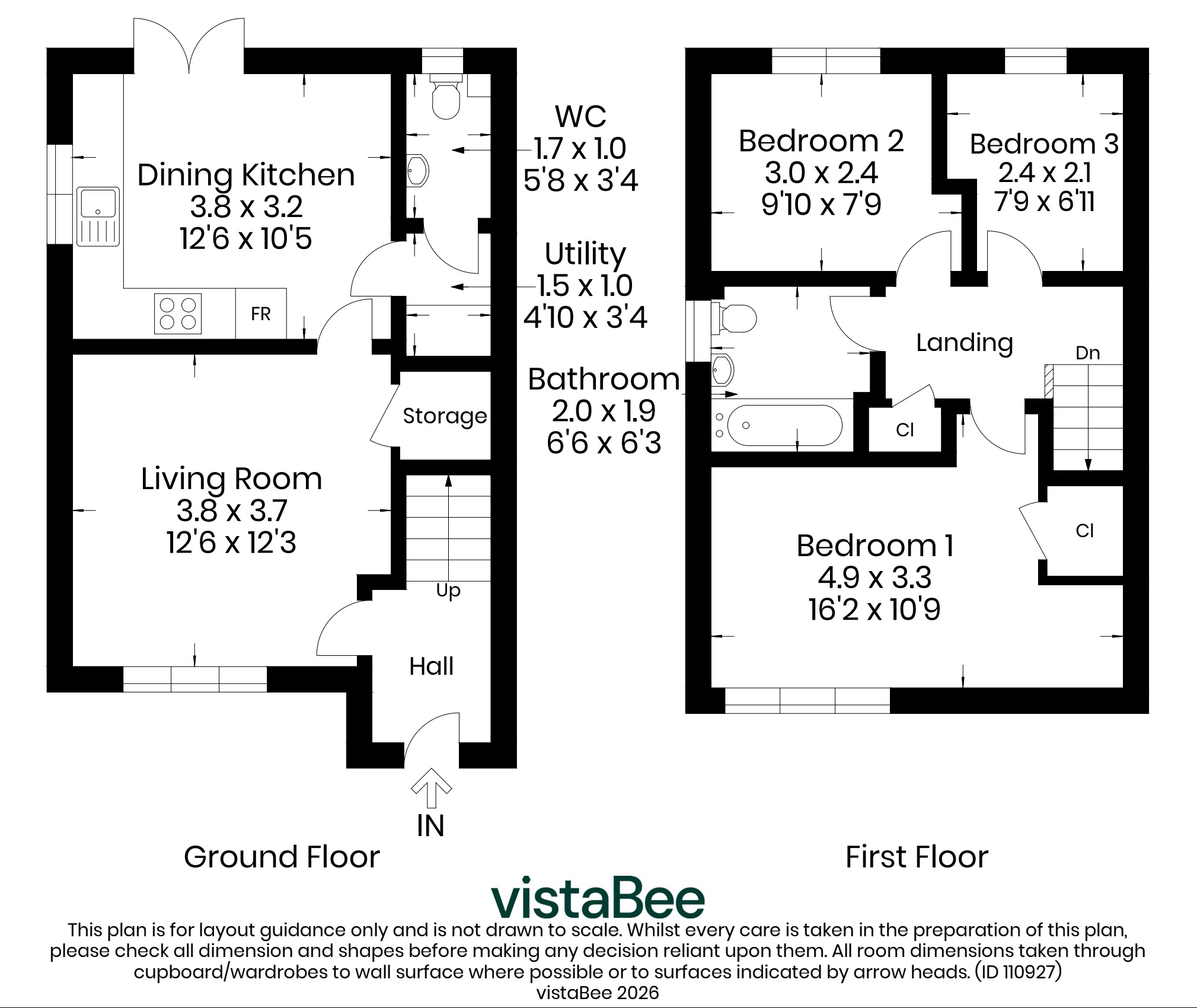 3, McDonald Court, Lanarkshire floorplan