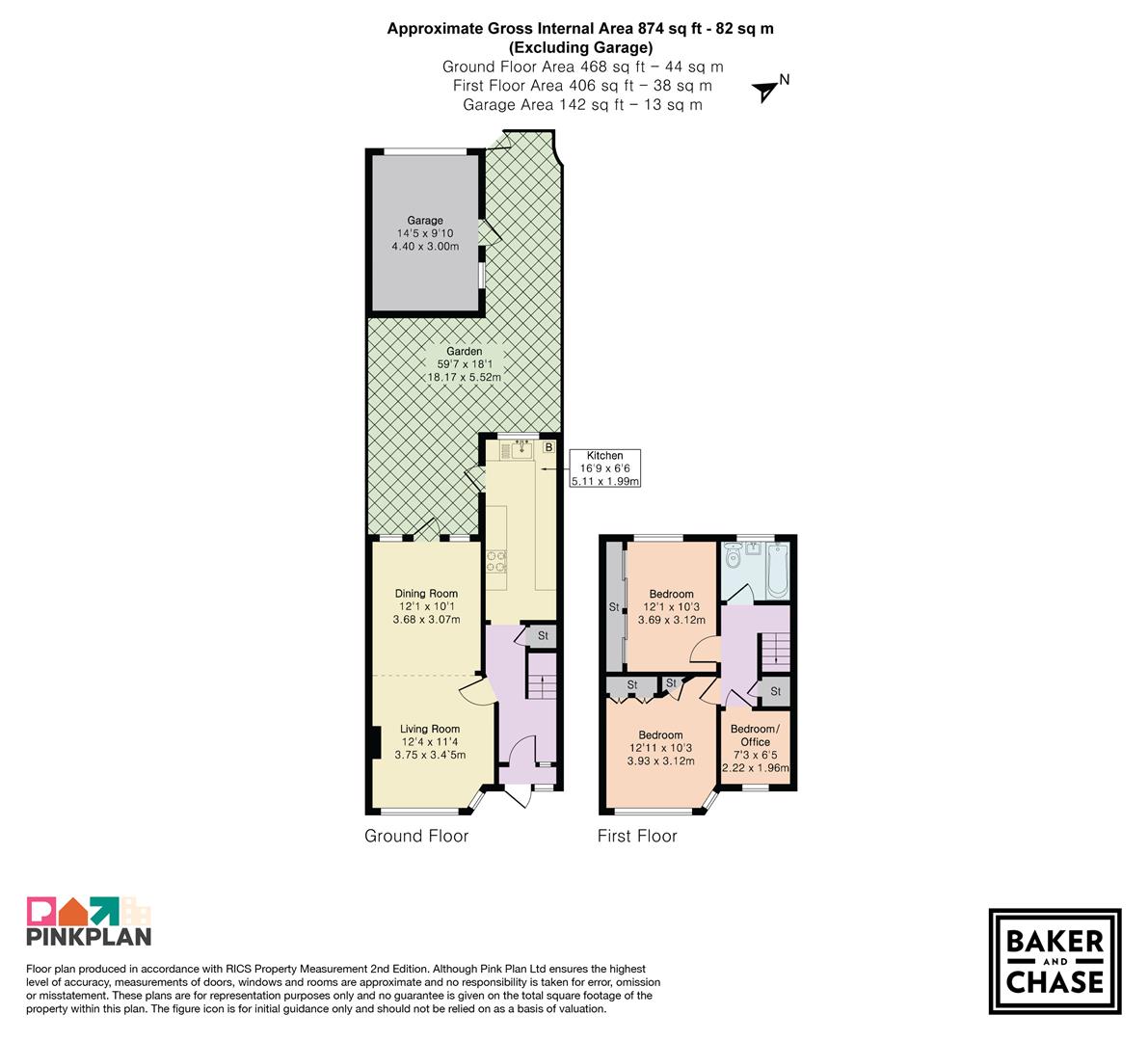 21, Chester Gardens, Enfield floorplan