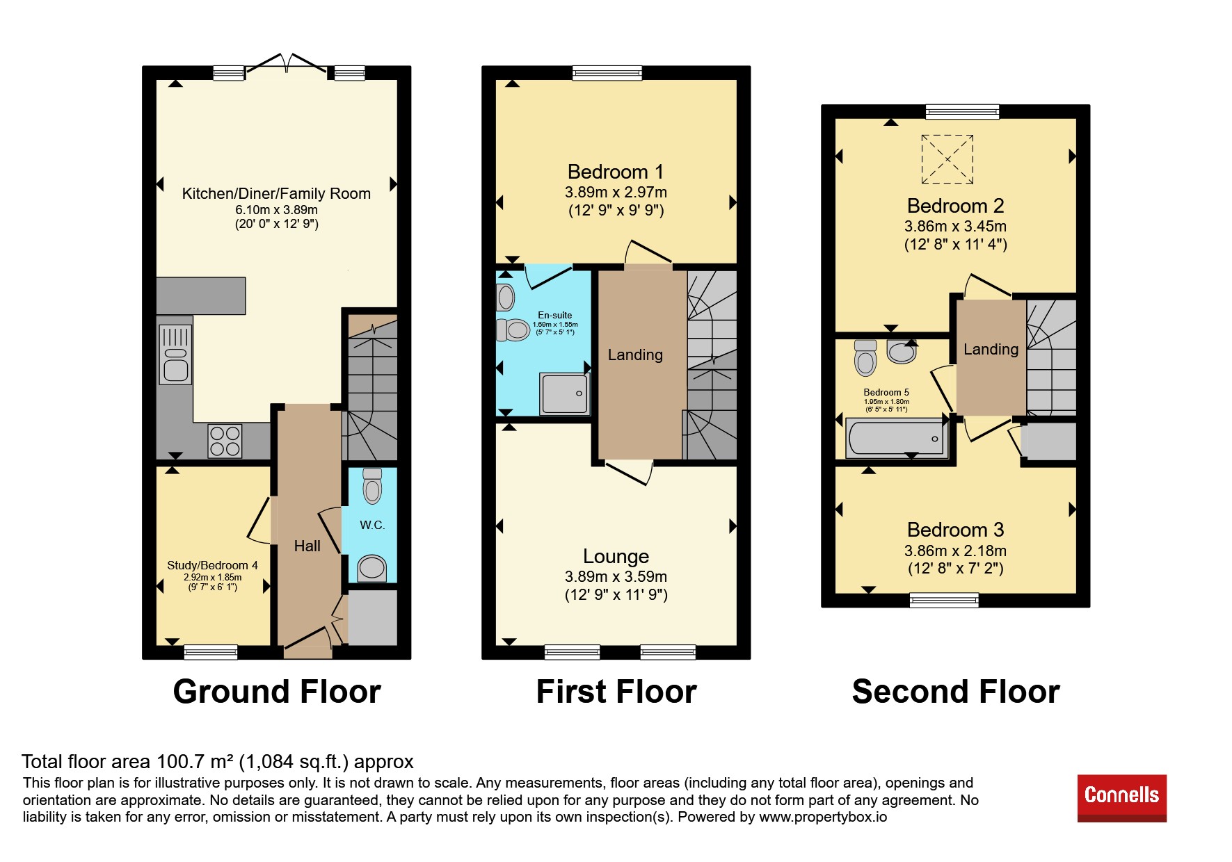 15, Warner Lane, Bristol floorplan