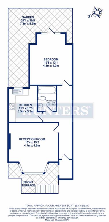 1 Bedrooms Maisonette for sale in Durley Road, London N16