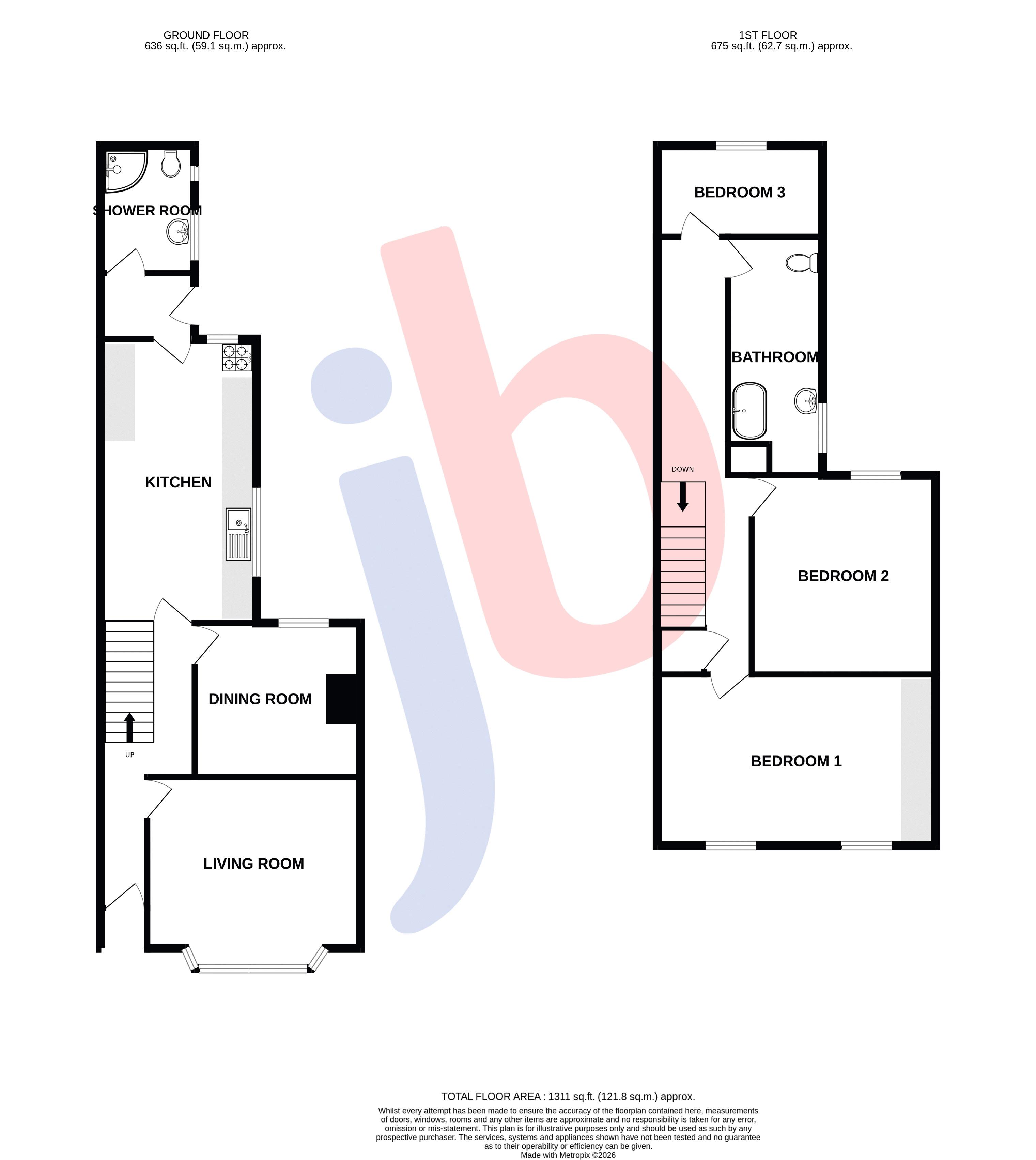 46, London Road, Newark floorplan