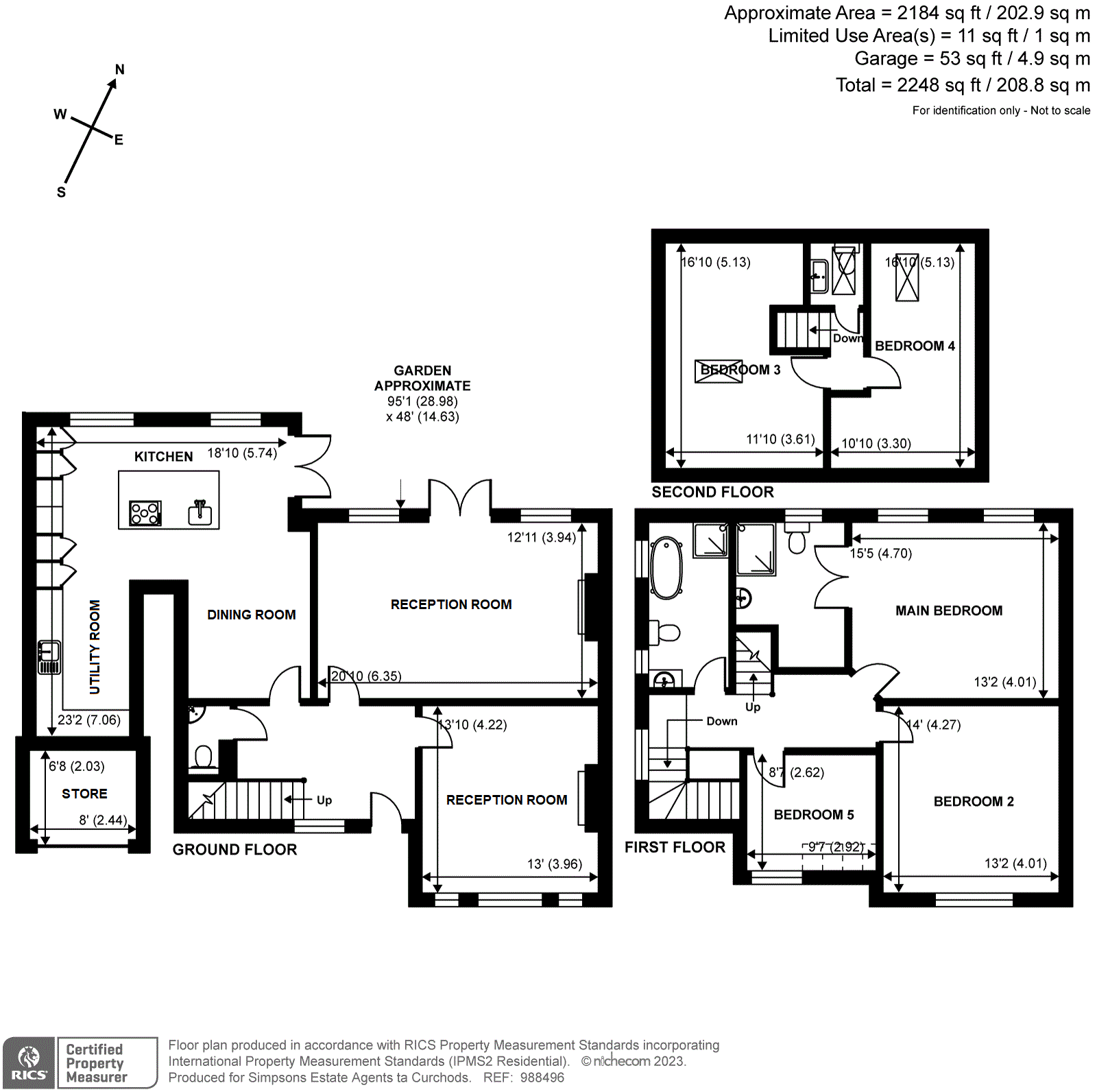 Lammas Lane, Esher KT10, 5 bedroom detached house for sale 64720356