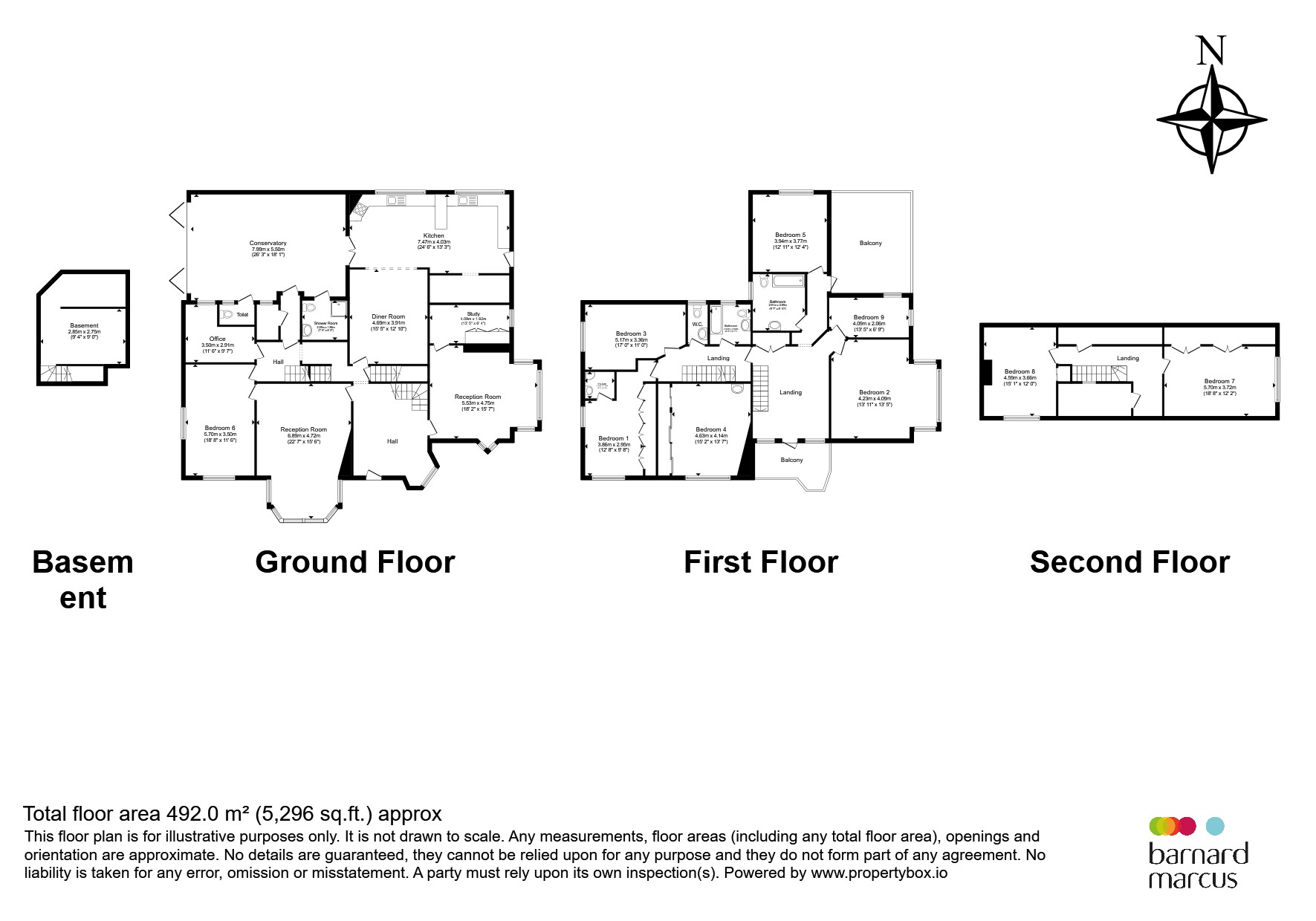 Hurnford, Hurnford Close, South Croydon floorplan