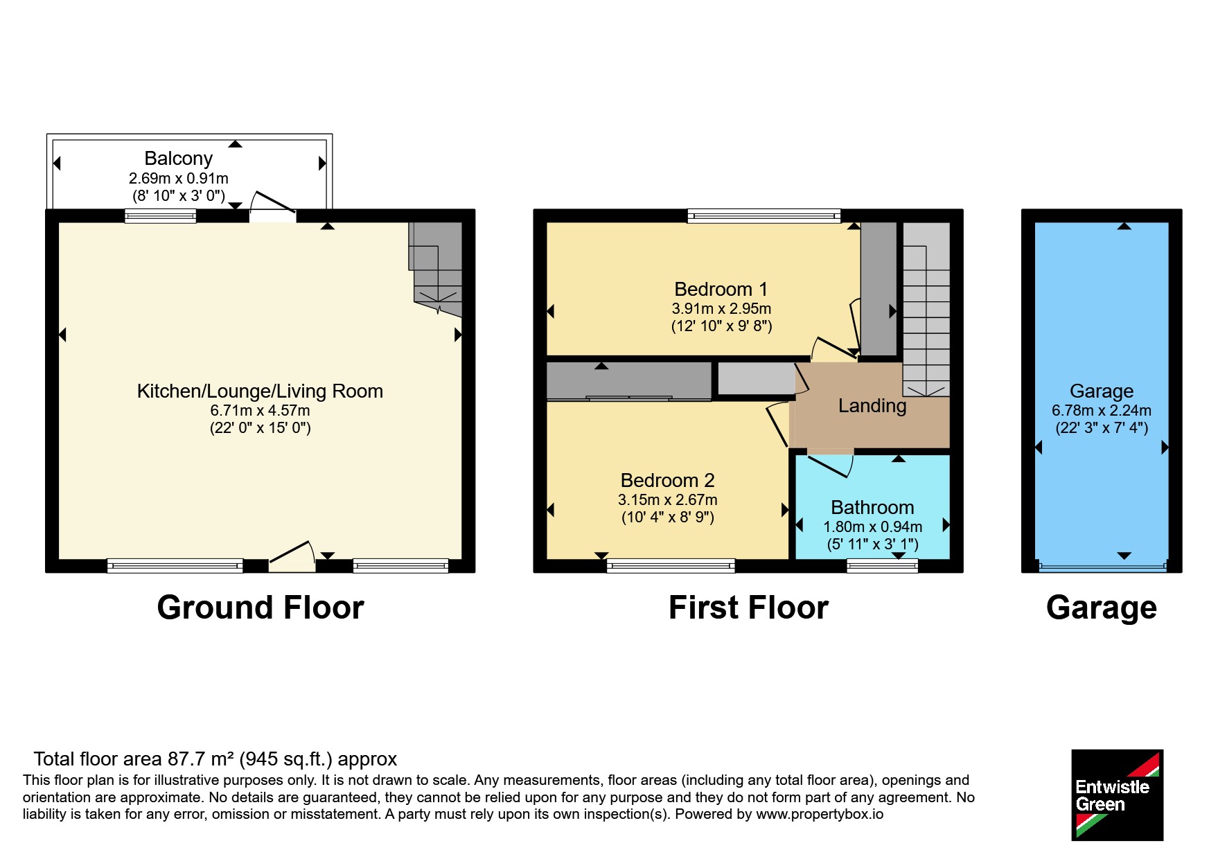 Flat 4. Hesketh Court,, Queens Promenade, Lancashire floorplan