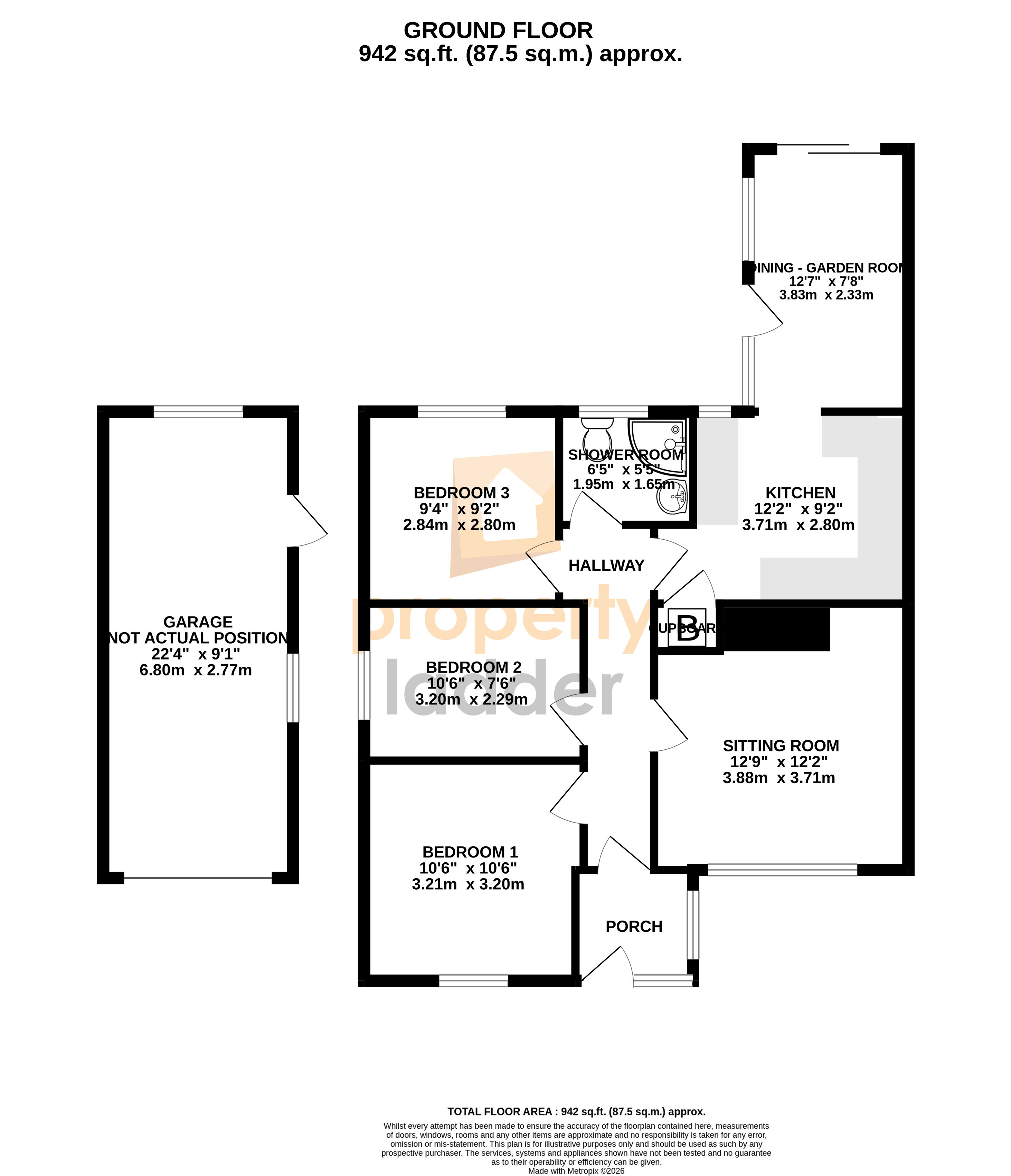 11, Christine Road, Norwich floorplan