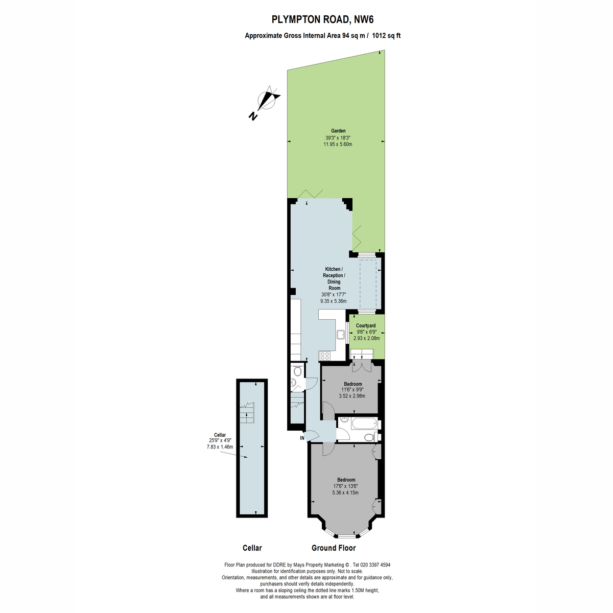 Plympton Road, London floorplan