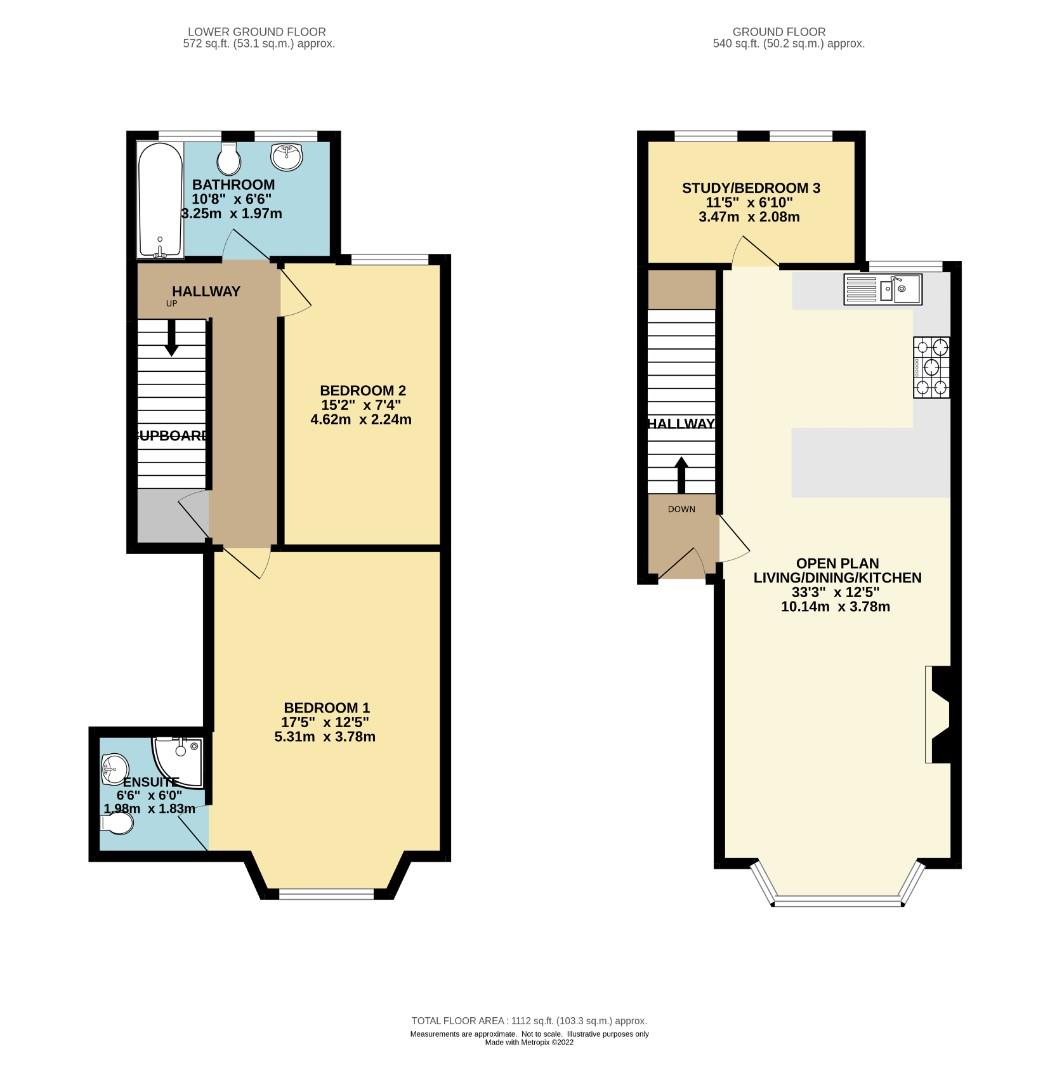 Apt 2, 400, Wilbraham Road, Chorlton floorplan