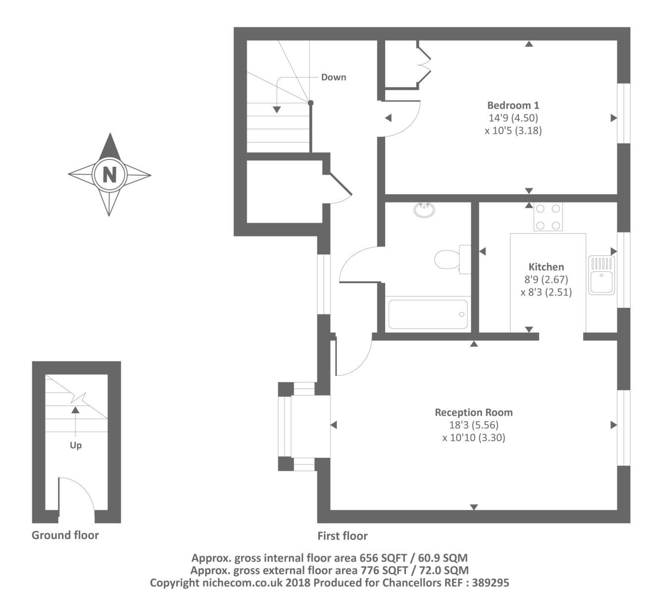 1 Bedrooms Maisonette for sale in Grenadier Gardens, Thatcham RG19