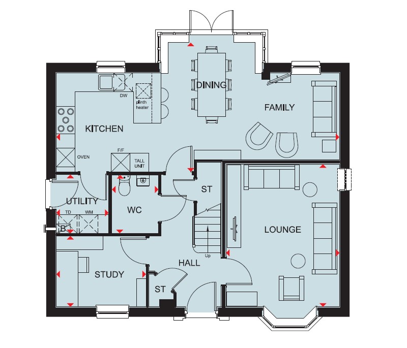 H9346146, Azalea Lane, Witham St Hughs, Lincoln floorplan