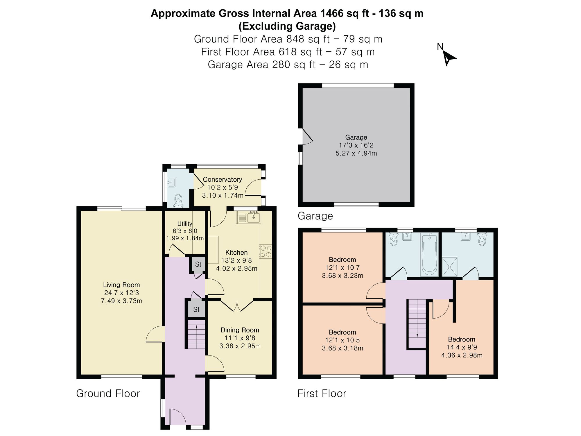 34a Kellow Road, St. Austell floorplan
