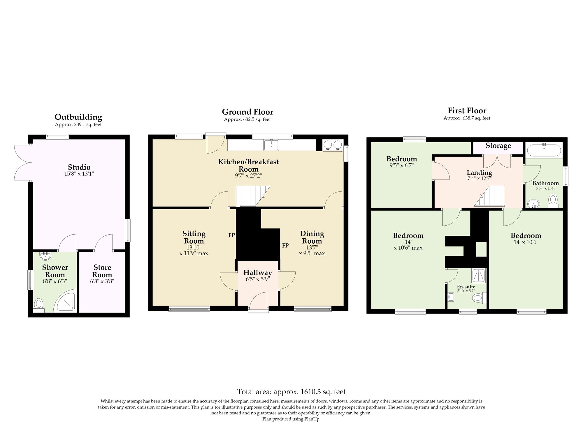 Bramble Cottage Elmswell Road, Stowmarket floorplan