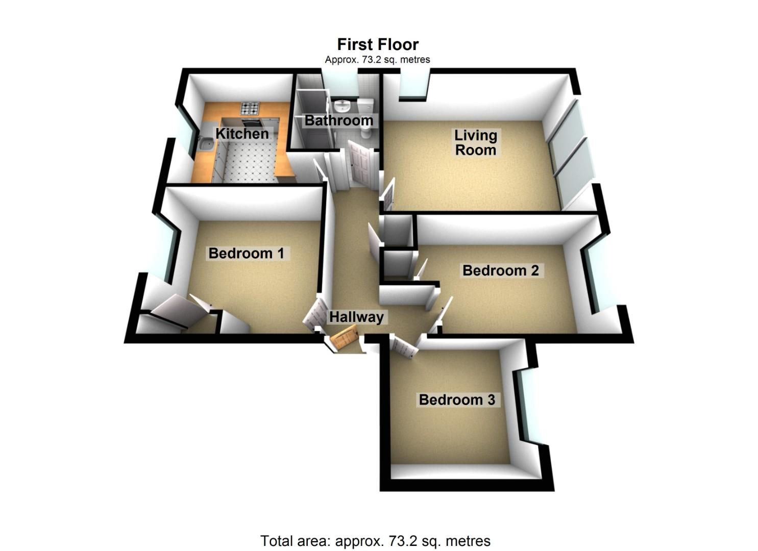 17 Netley Cliff, Victoria Road, Southampton floorplan