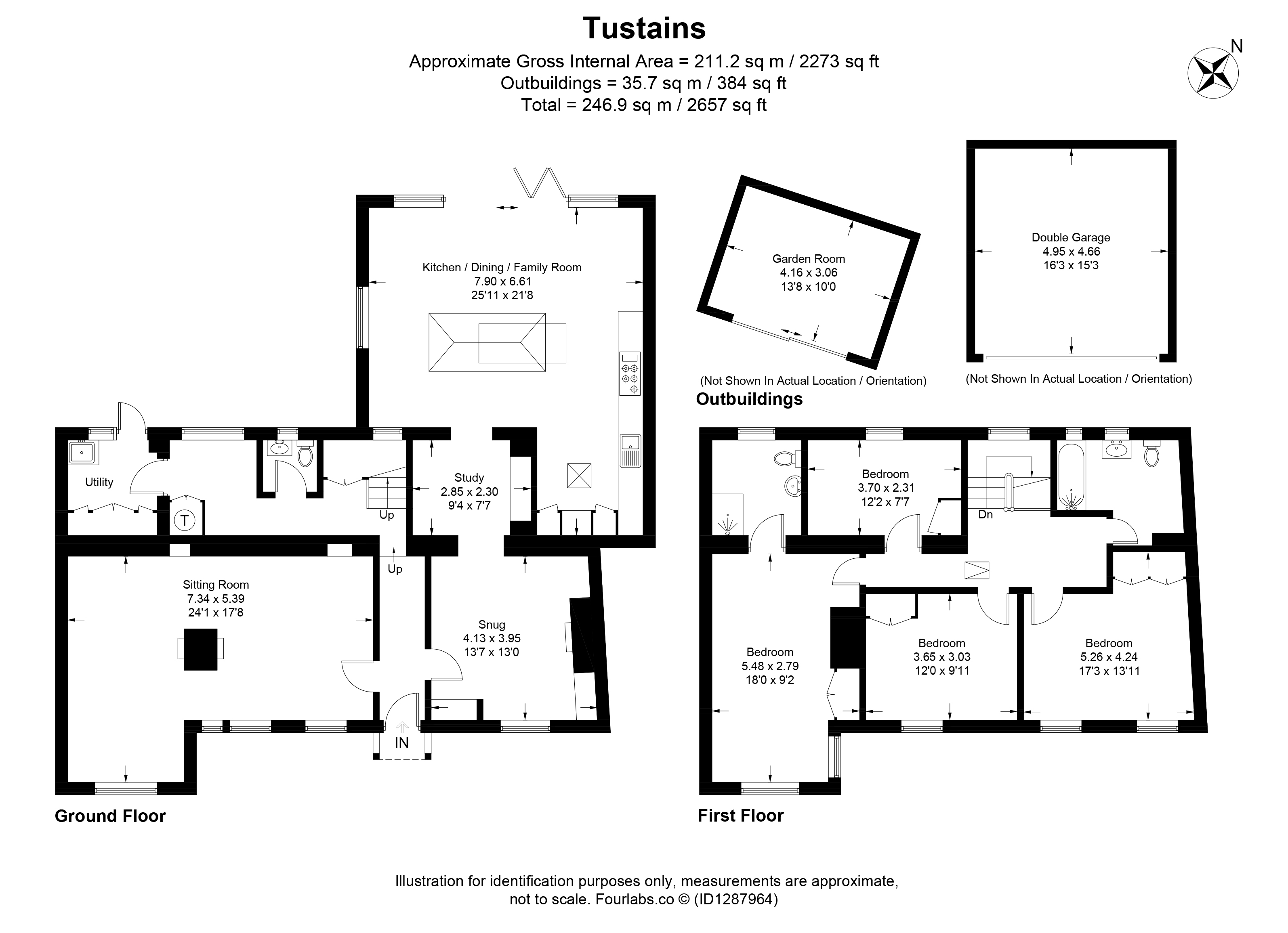 Tustains,, Hill Road, Kemerton floorplan