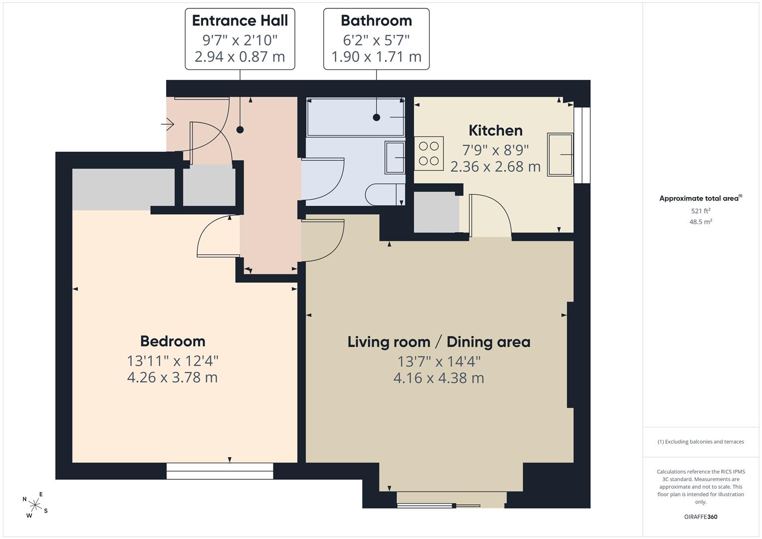 30, Warrenne Keep, Stamford floorplan