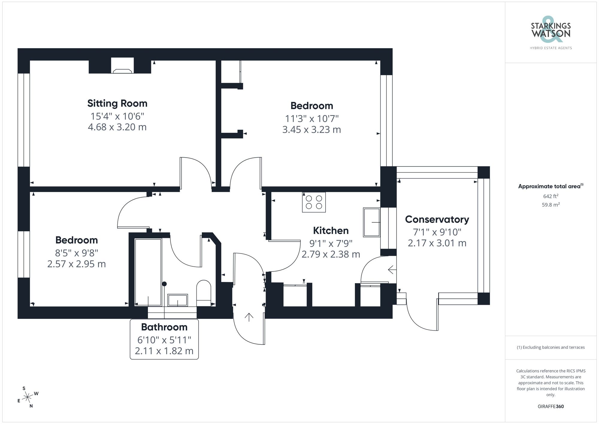 13 Witton Close, Norwich floorplan
