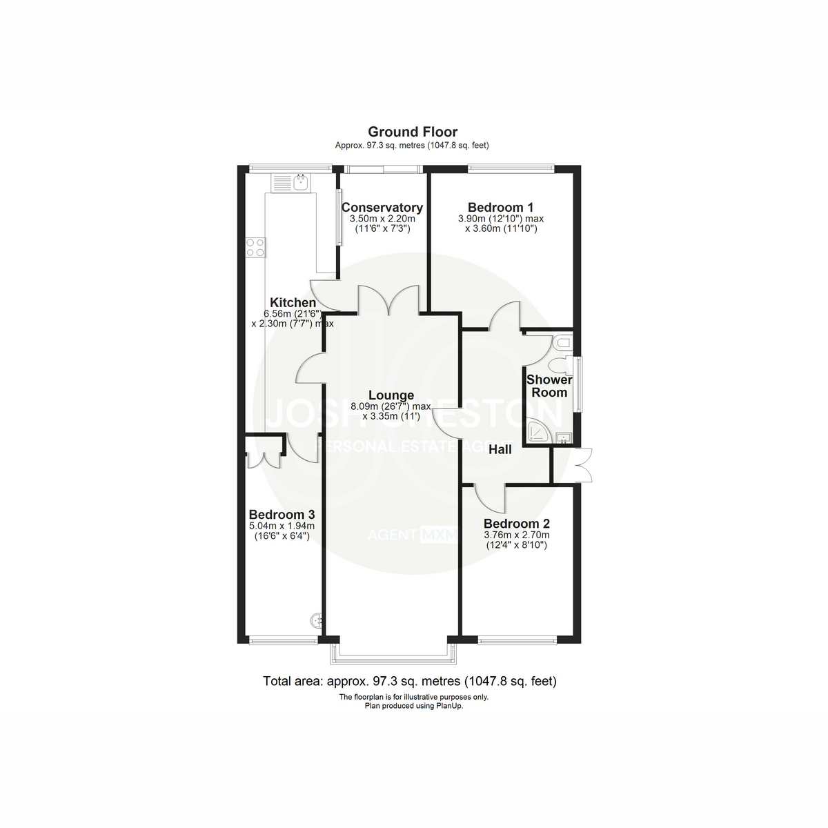 530, Rochdale Road, Oldham floorplan
