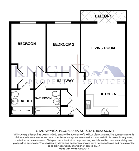 2 Bedrooms Flat to rent in The Courtyard, Camberley GU15