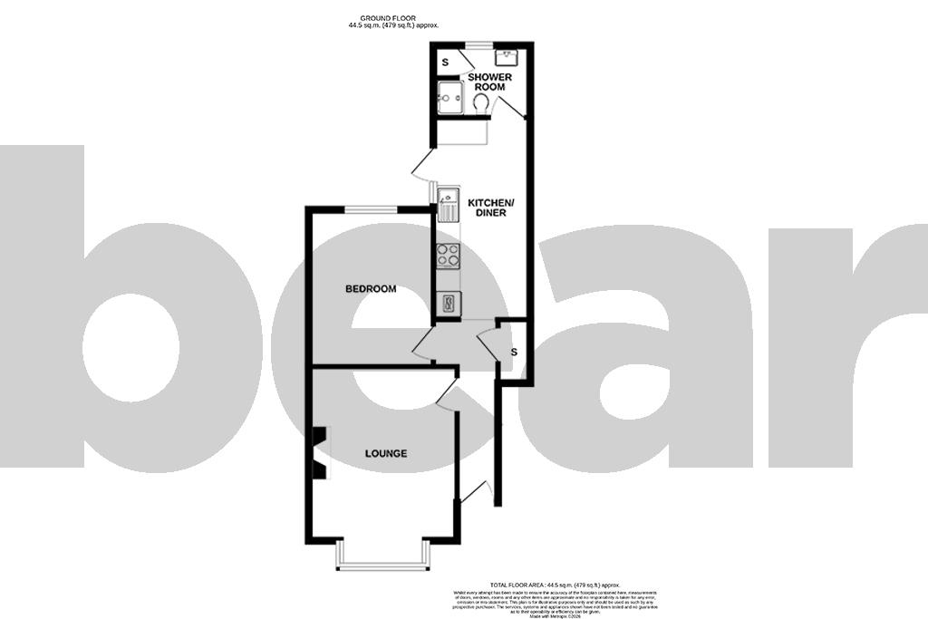 48, Victoria Road, Southend-on-Sea floorplan