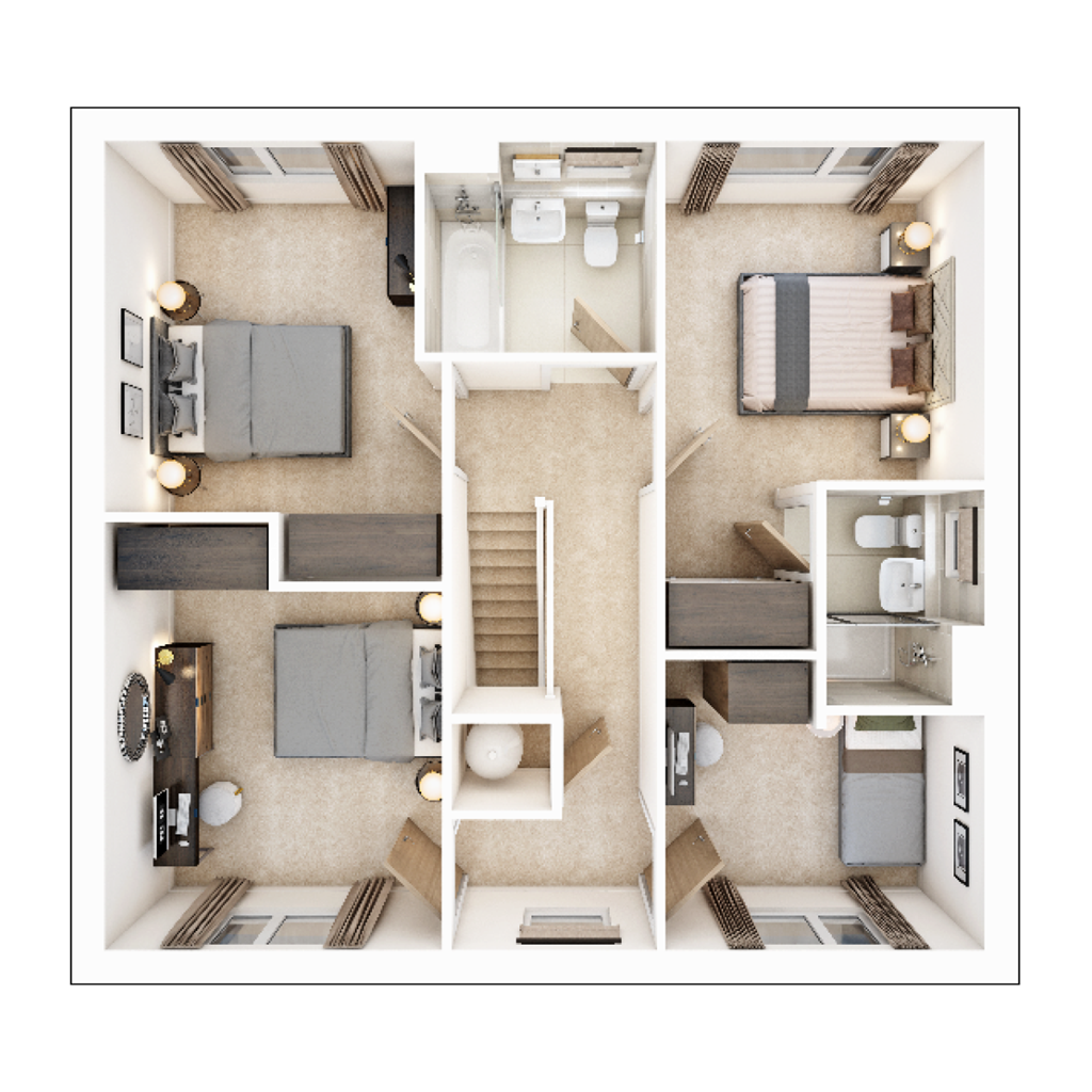 The Rightford - Plot 162, Coatham Meadows, Allens West, Durham Lane, Eaglescliffe floorplan