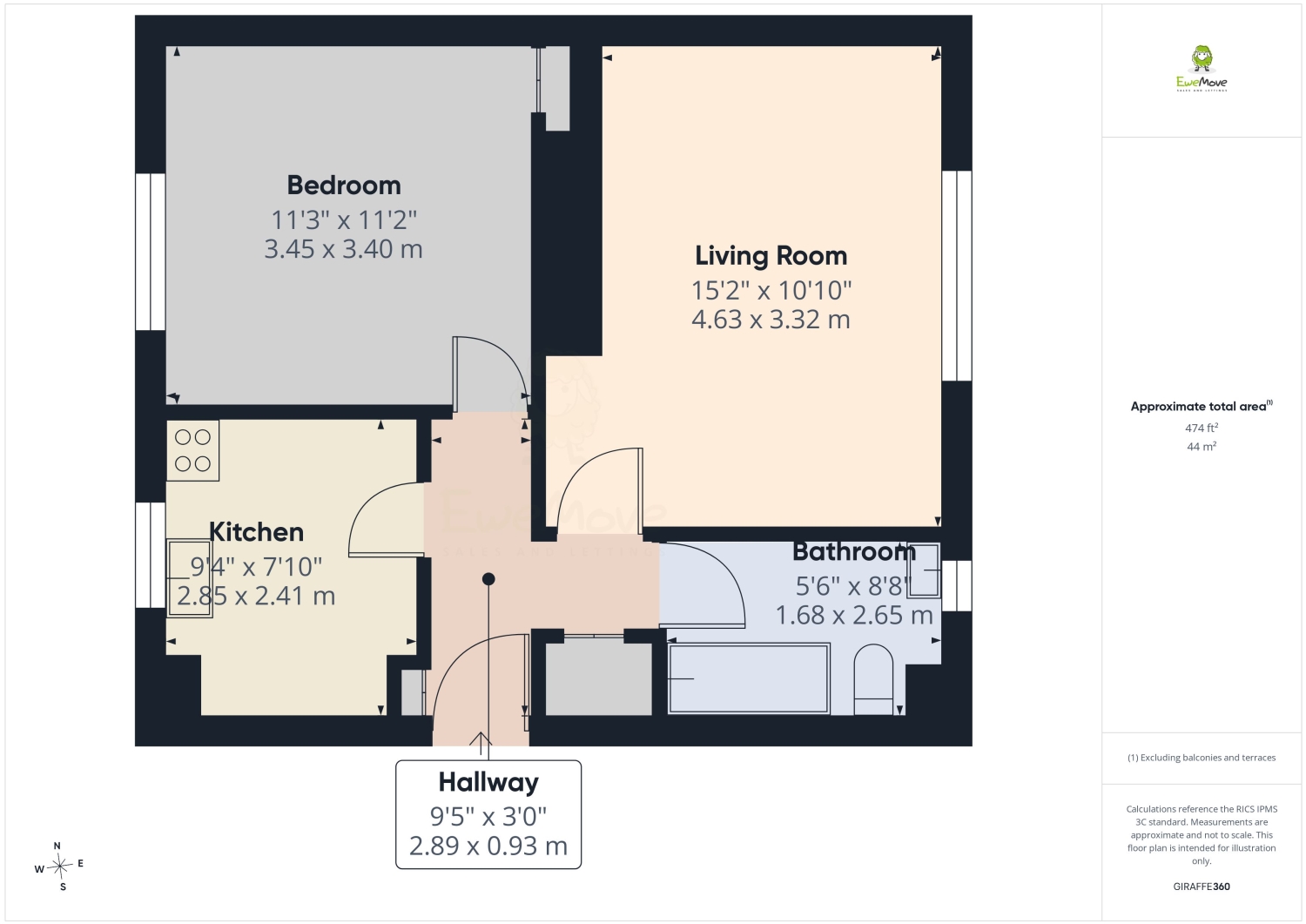 81, Openshaw Road, London floorplan