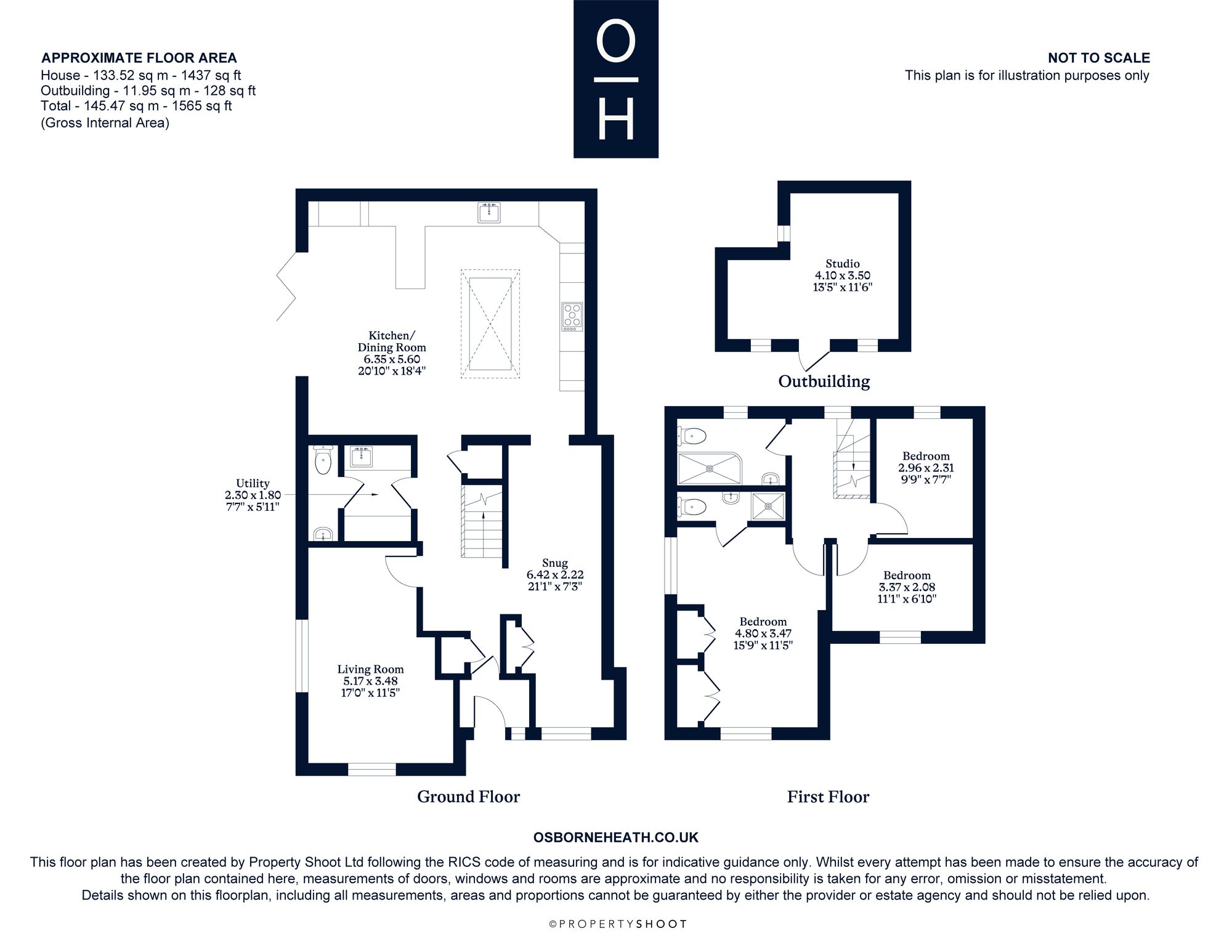 9 Queens Close, Ascot floorplan