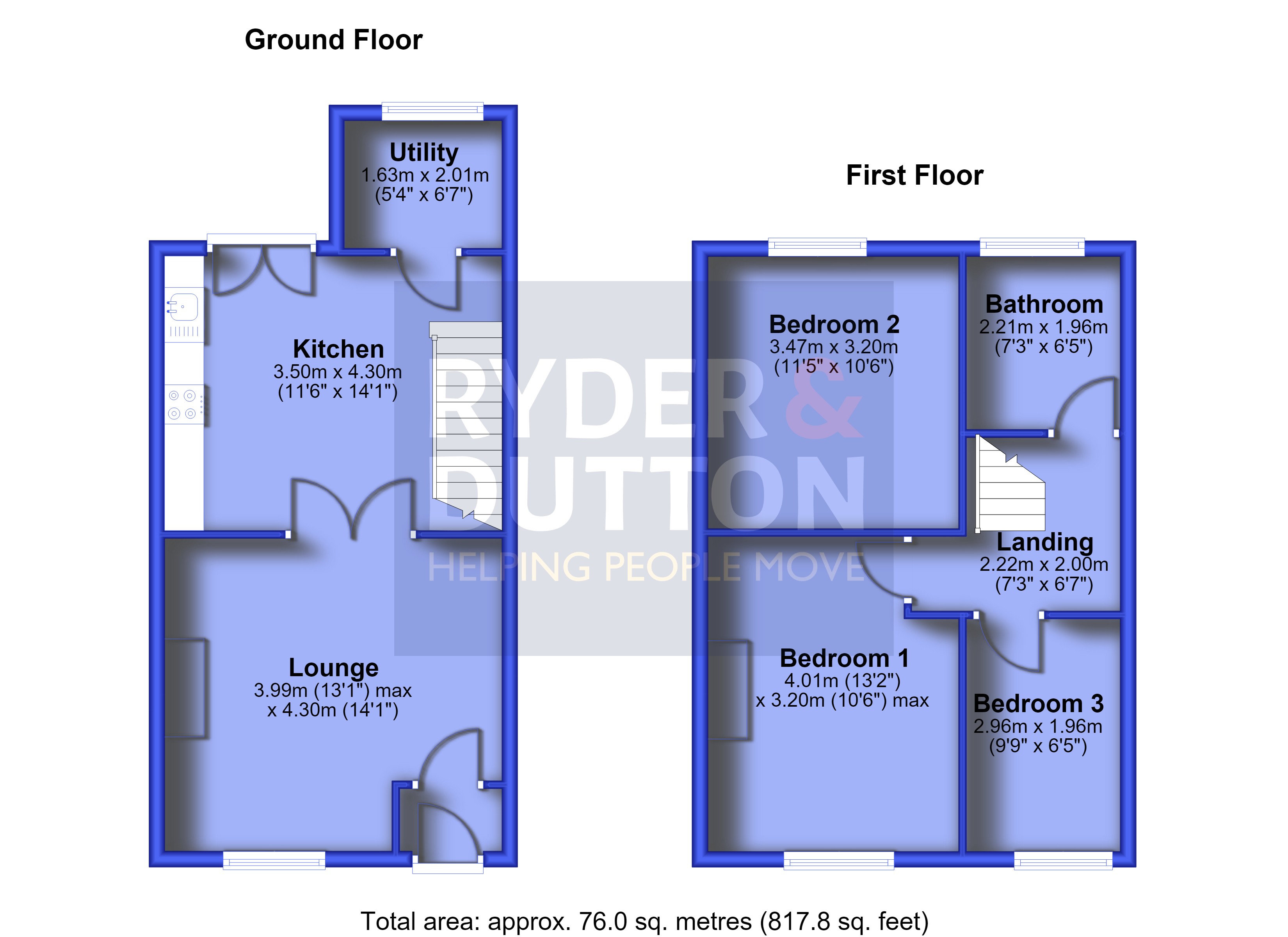 13, Green Street, Manchester floorplan