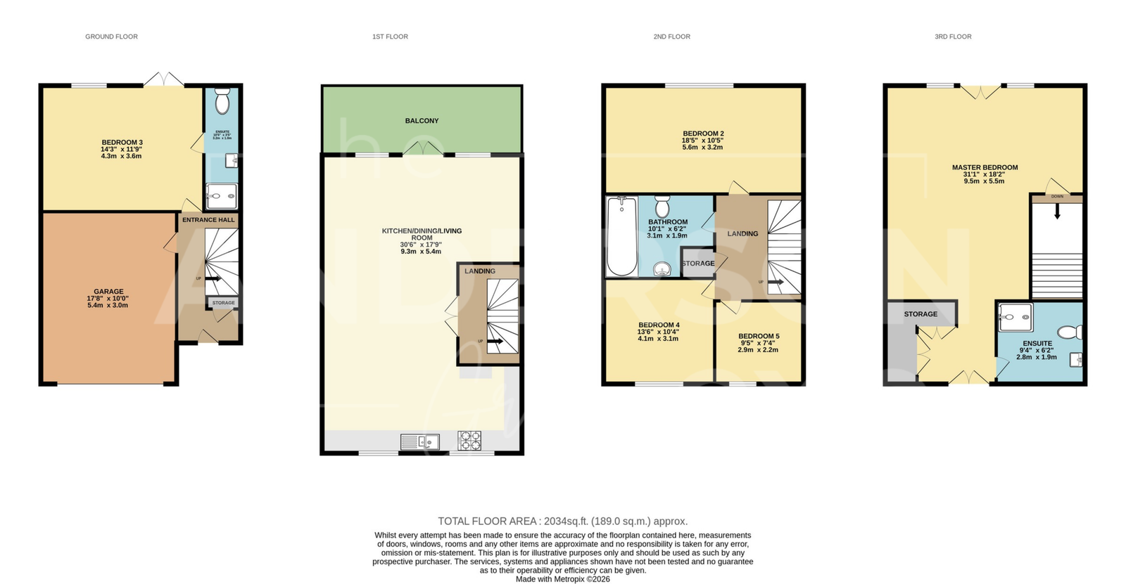 Yr Hafan, Swansea floorplan