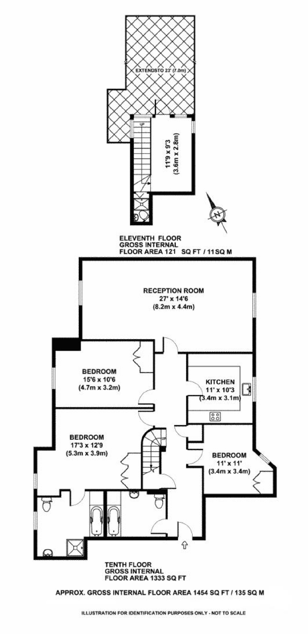 3 Bedrooms Flat to rent in St. Johns Wood Park, London NW8