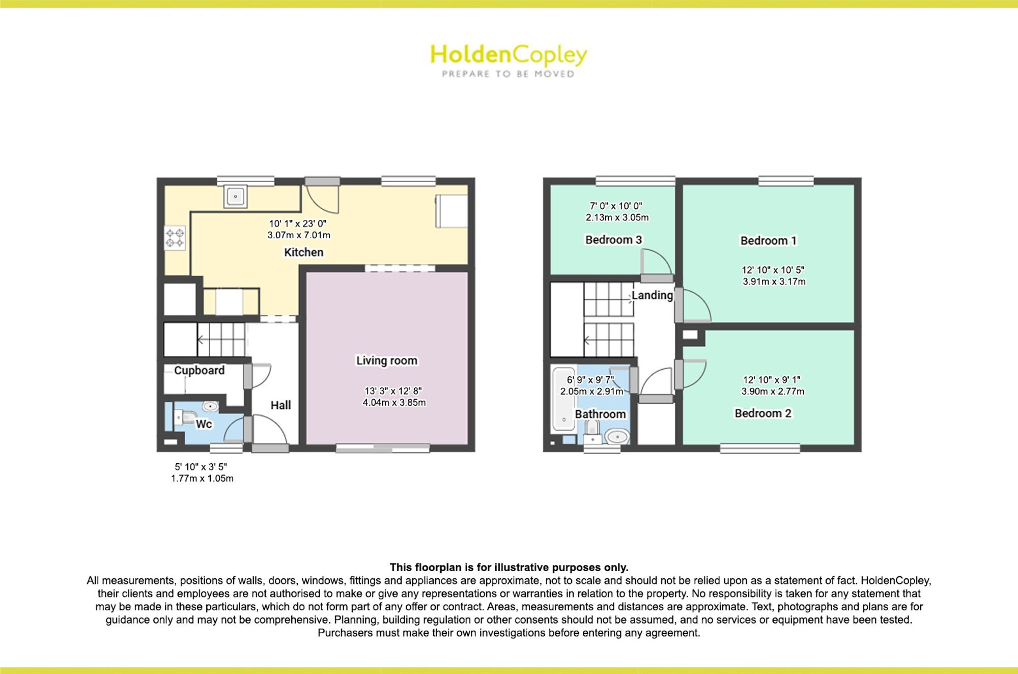 35 Courtleet Way, Nottingham floorplan