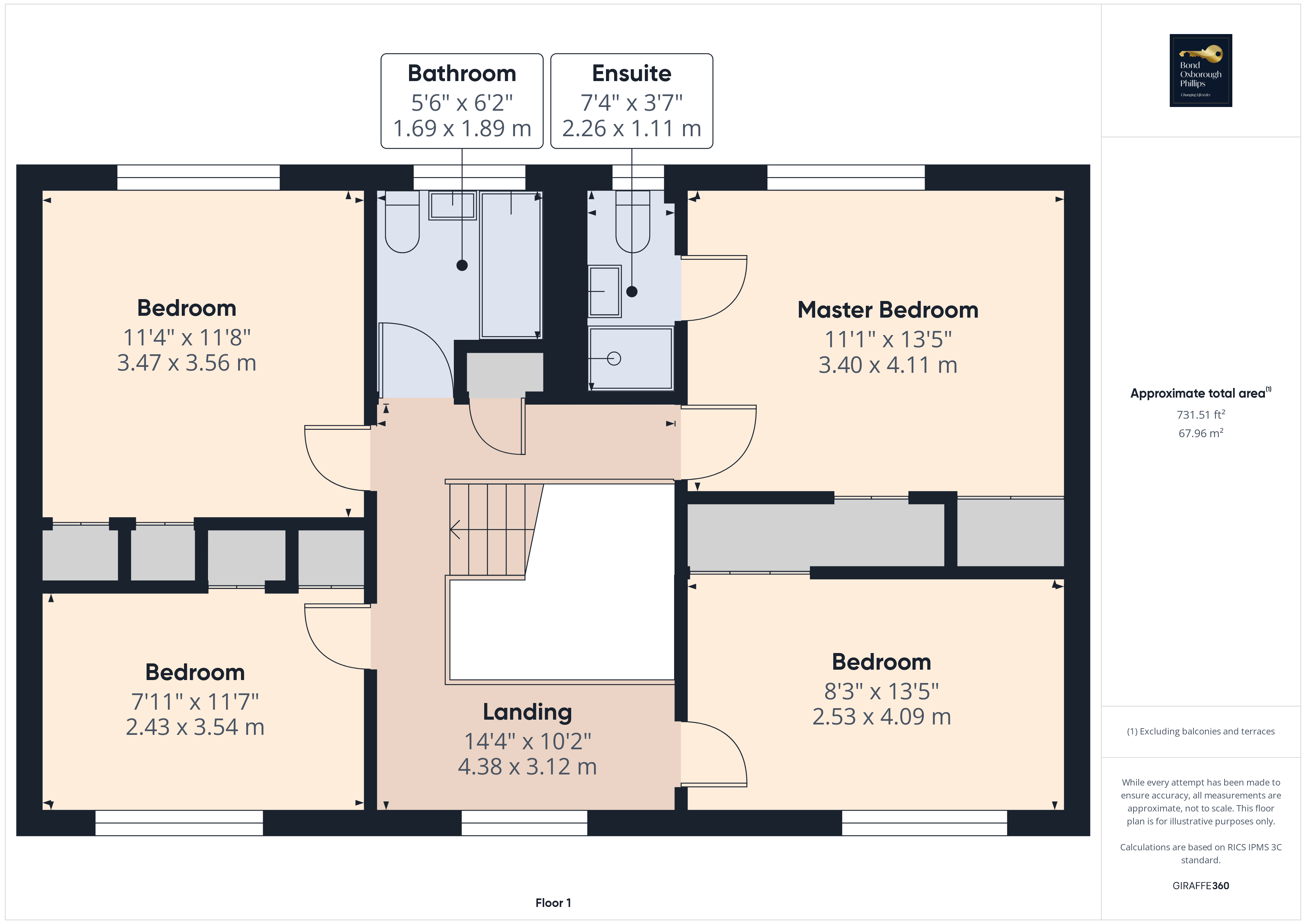 1 Vicarage Gardens,, Egloshayle Road, Cornwall floorplan