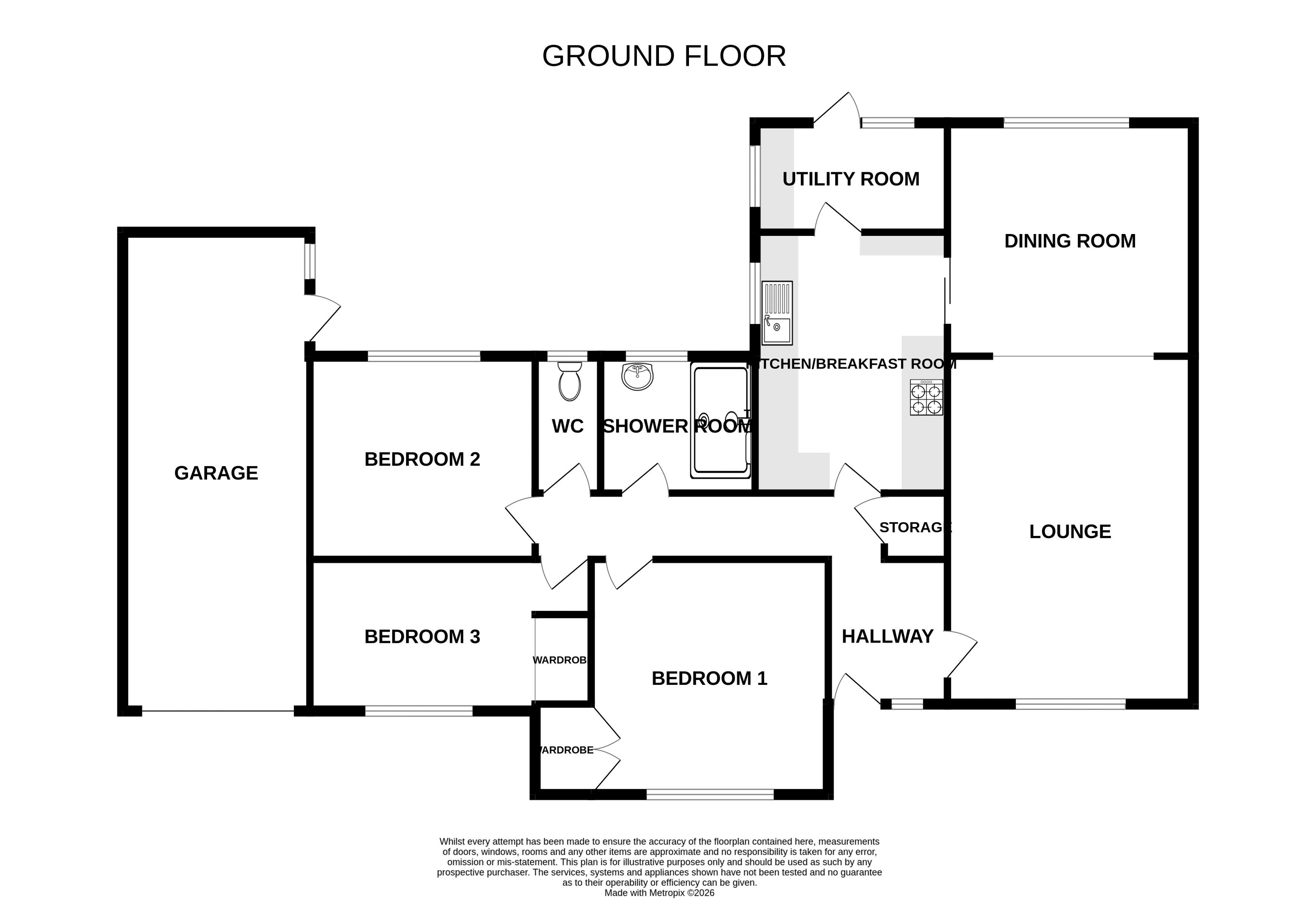 Ferndrift, Upper Crabbick Lane, Denmead floorplan