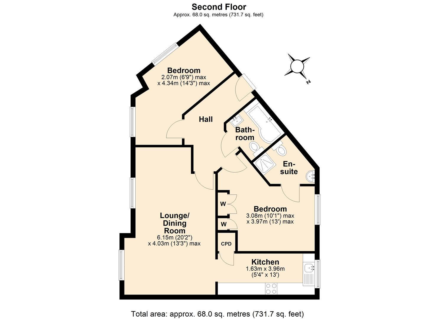 26, Purser Drive, Warwick floorplan