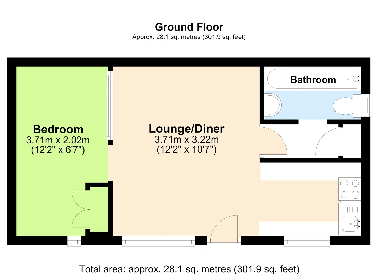 8, Brighton Grove, Hereford floorplan