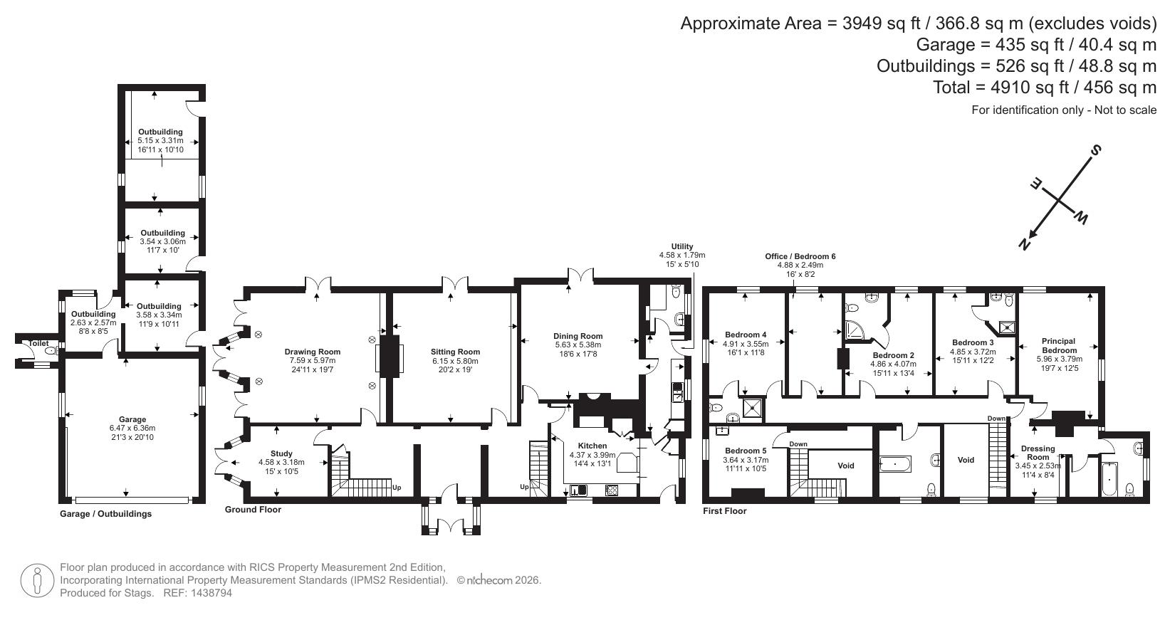 Woodlands, Durleigh Road, Bridgwater floorplan