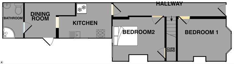 45, Albert Road, West Drayton floorplan