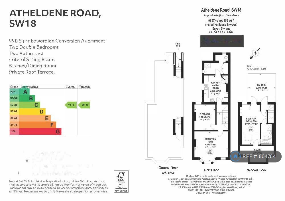 Atheldene Road Earlsfield, London floorplan