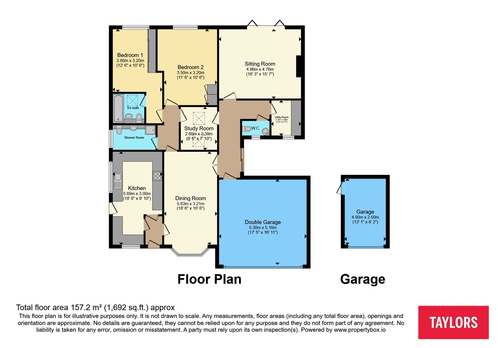 76, Heronscroft, Bedfordshire floorplan