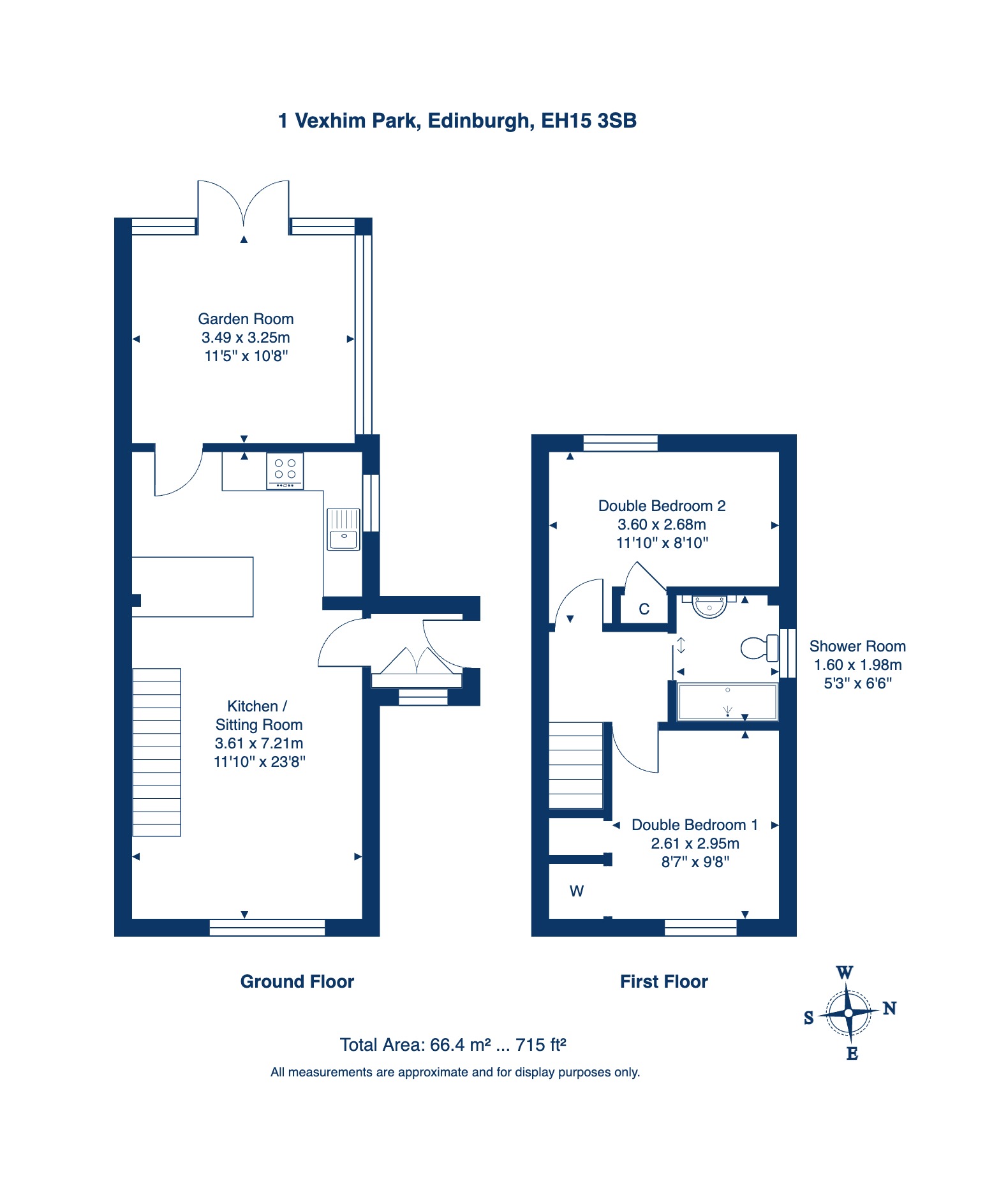 1, Vexhim Park, EDINBURGH floorplan