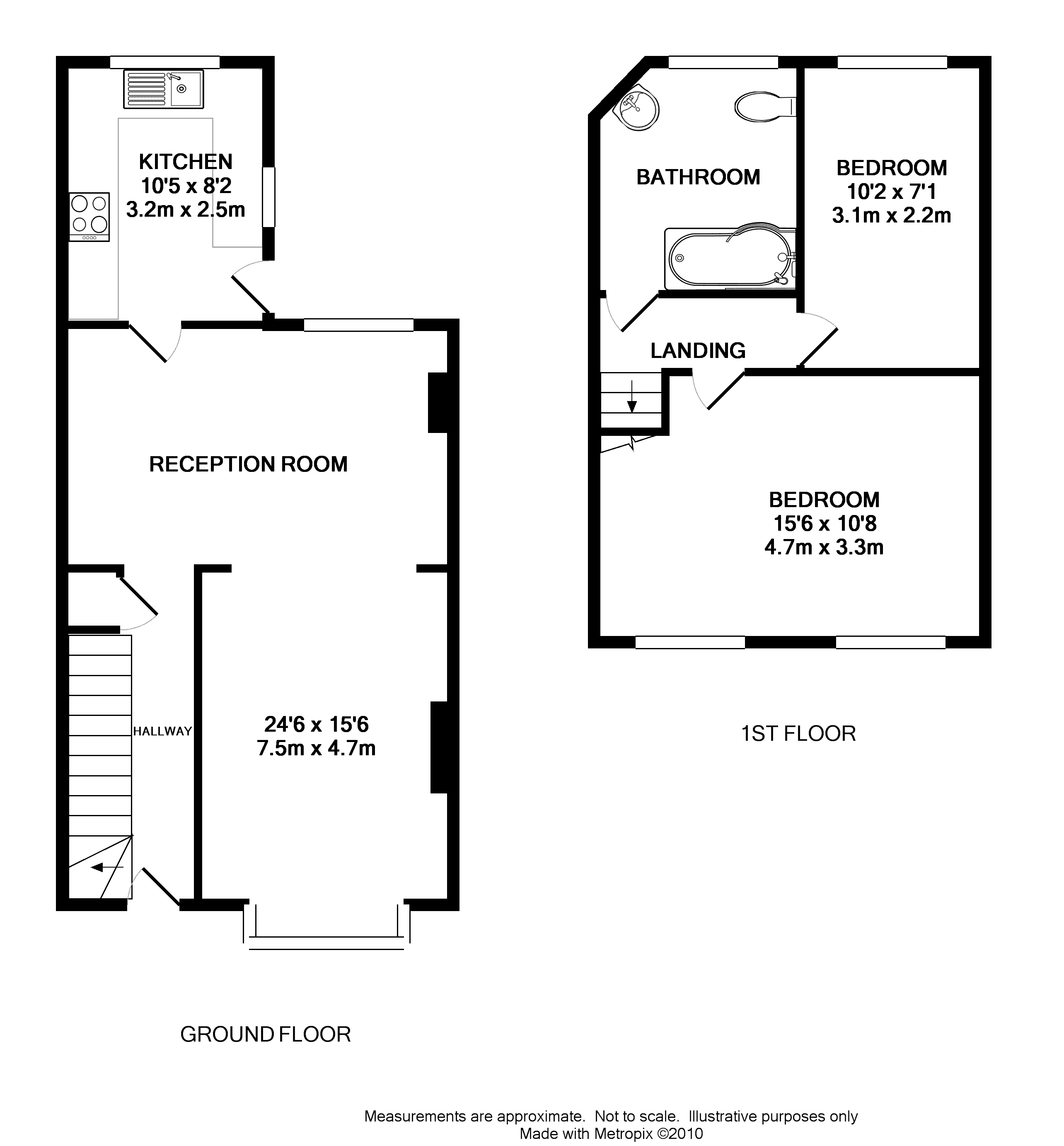 28, Haywood Road, Bromley floorplan
