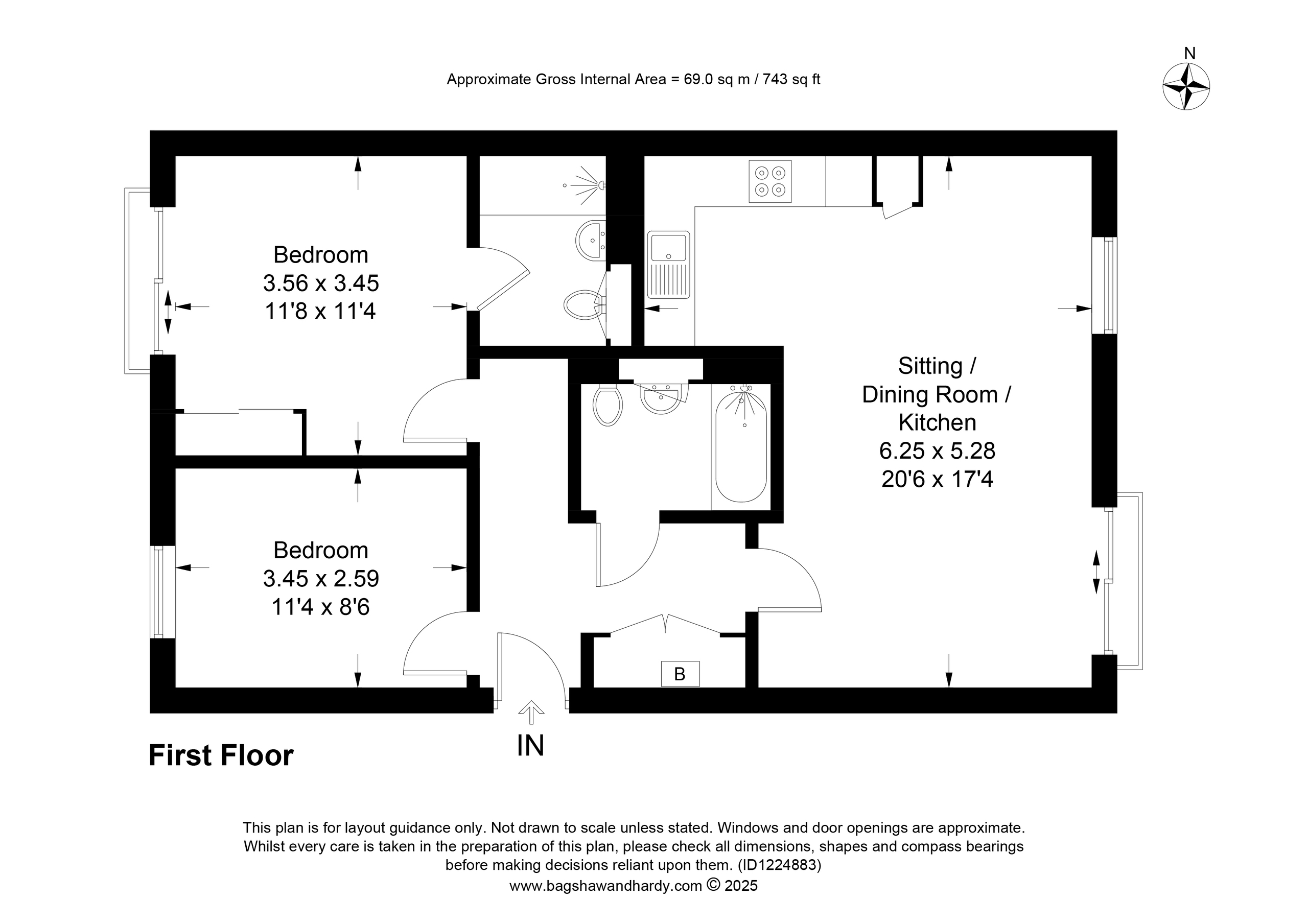 12 Swinton Court, Sevenoaks floorplan
